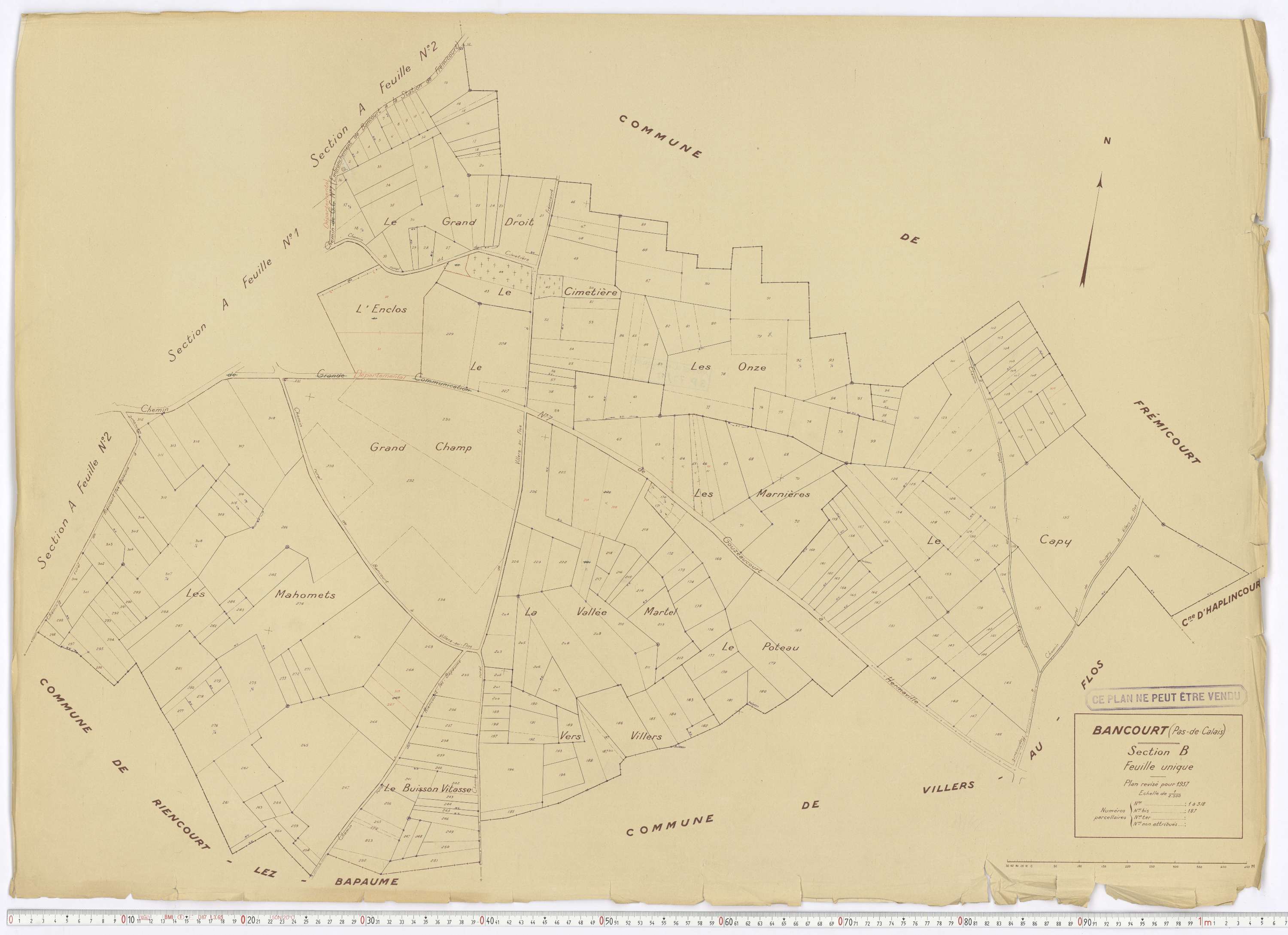 Bancourt - Section B.