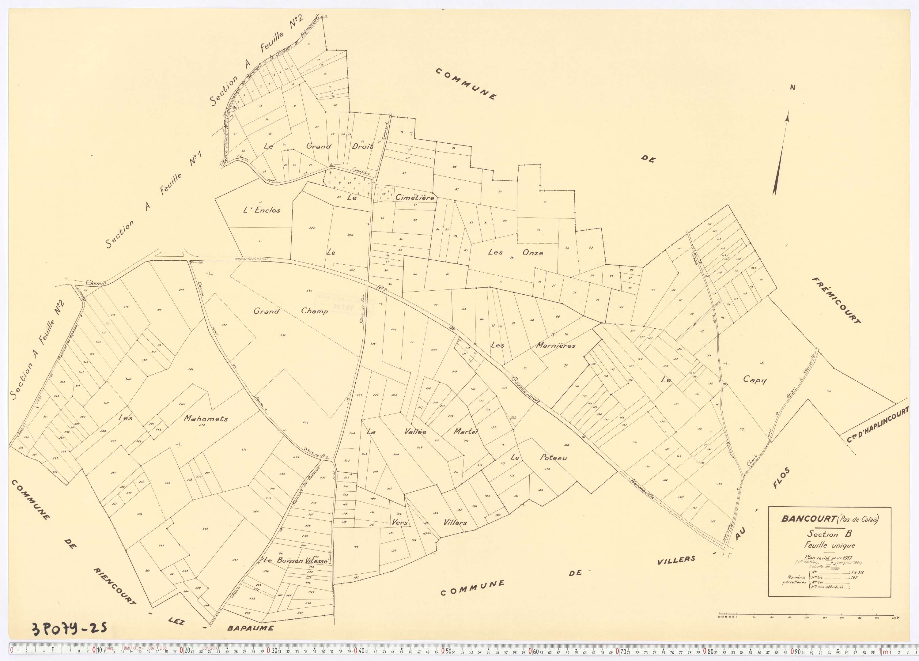 Bancourt - Section B.