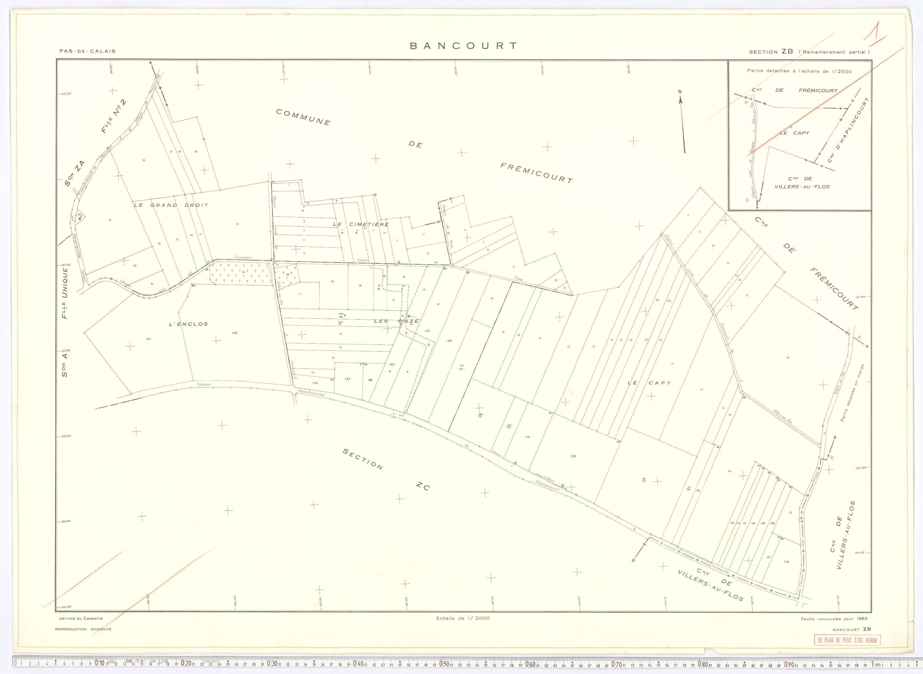 Bancourt - Section ZB.