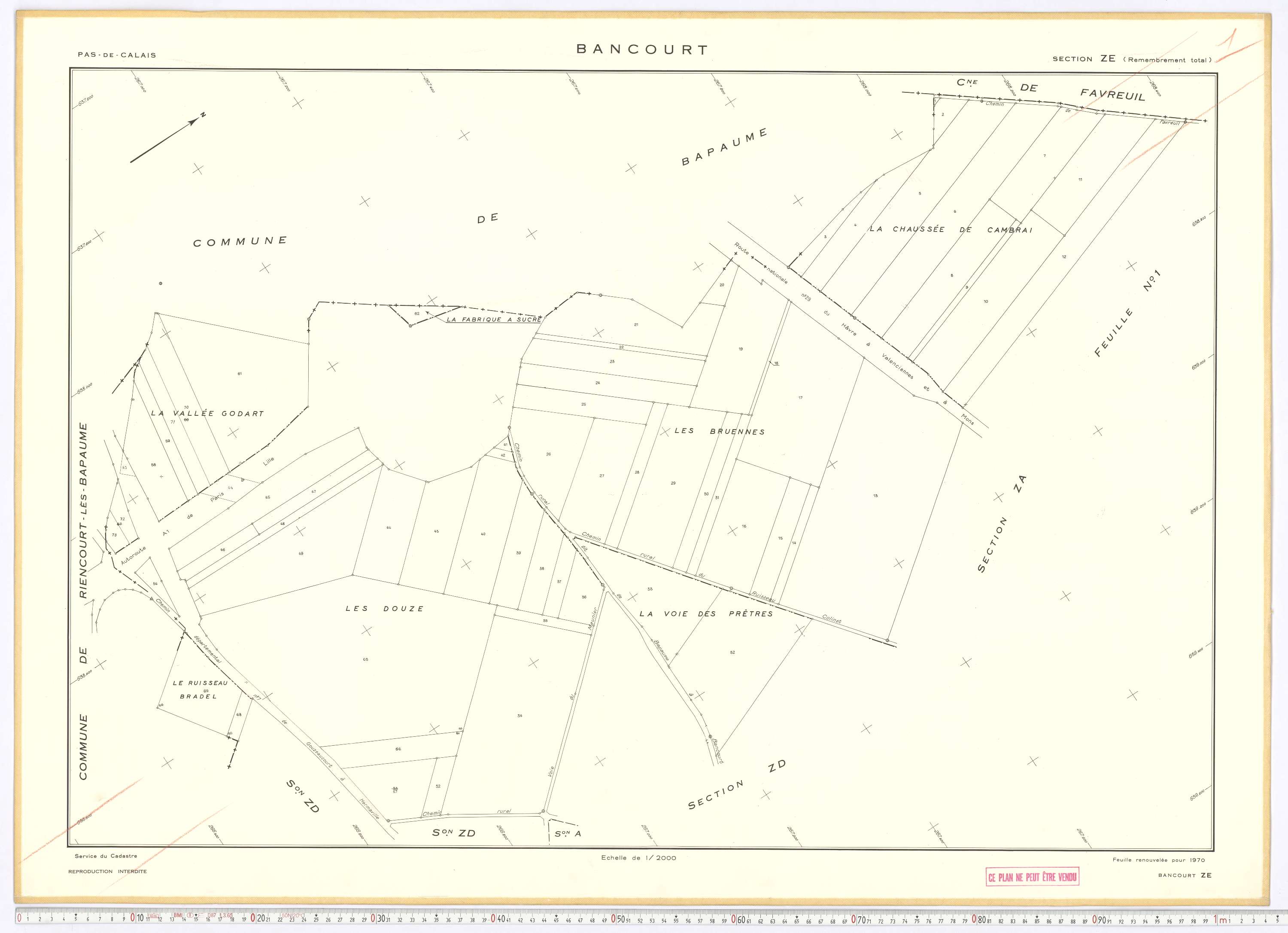 Bancourt - Section ZE.
