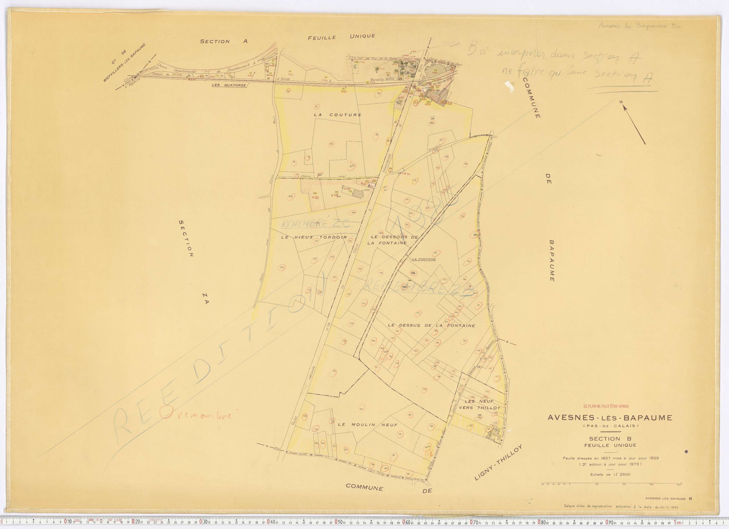 Bapaume - Section B.