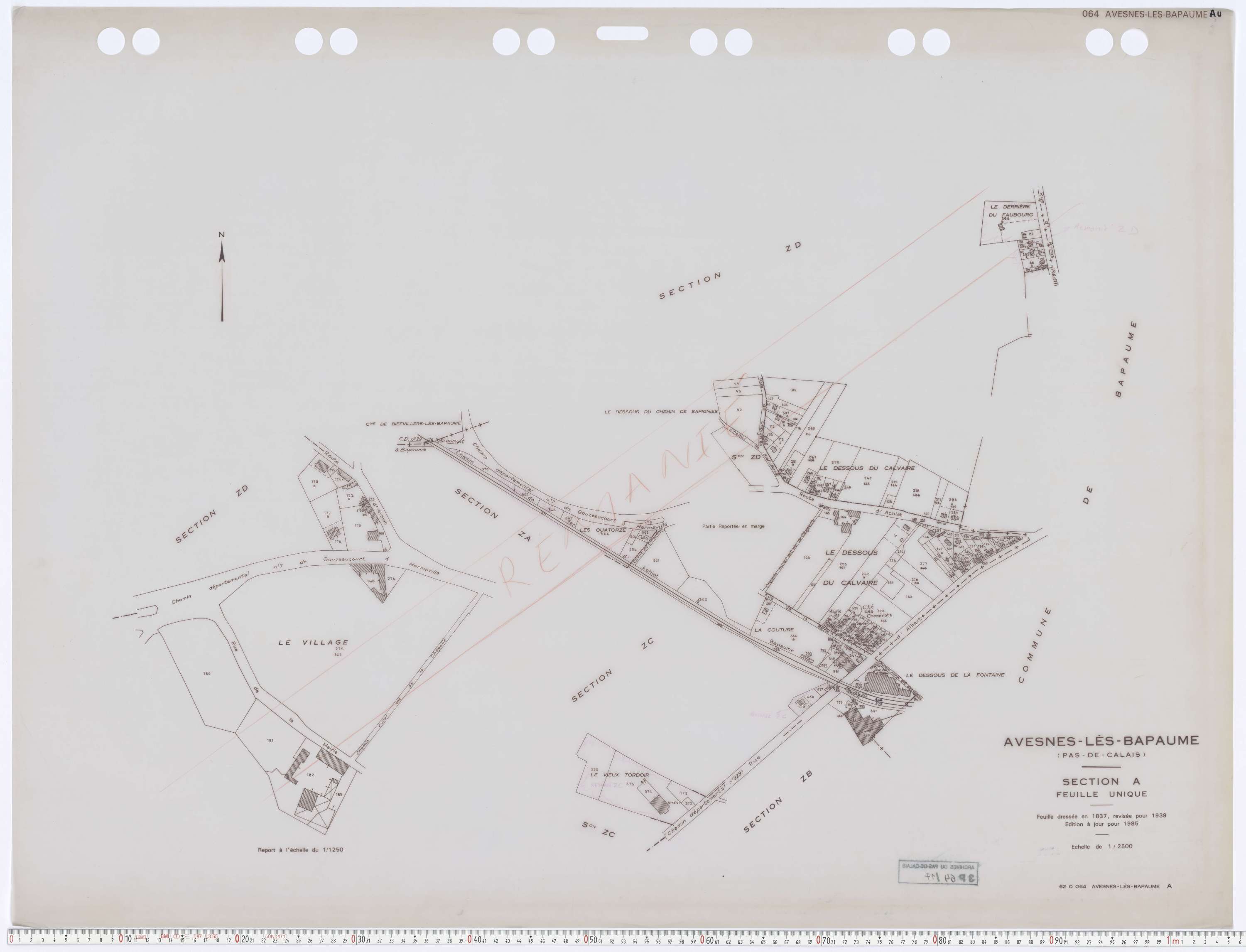 Bapaume - Section A.