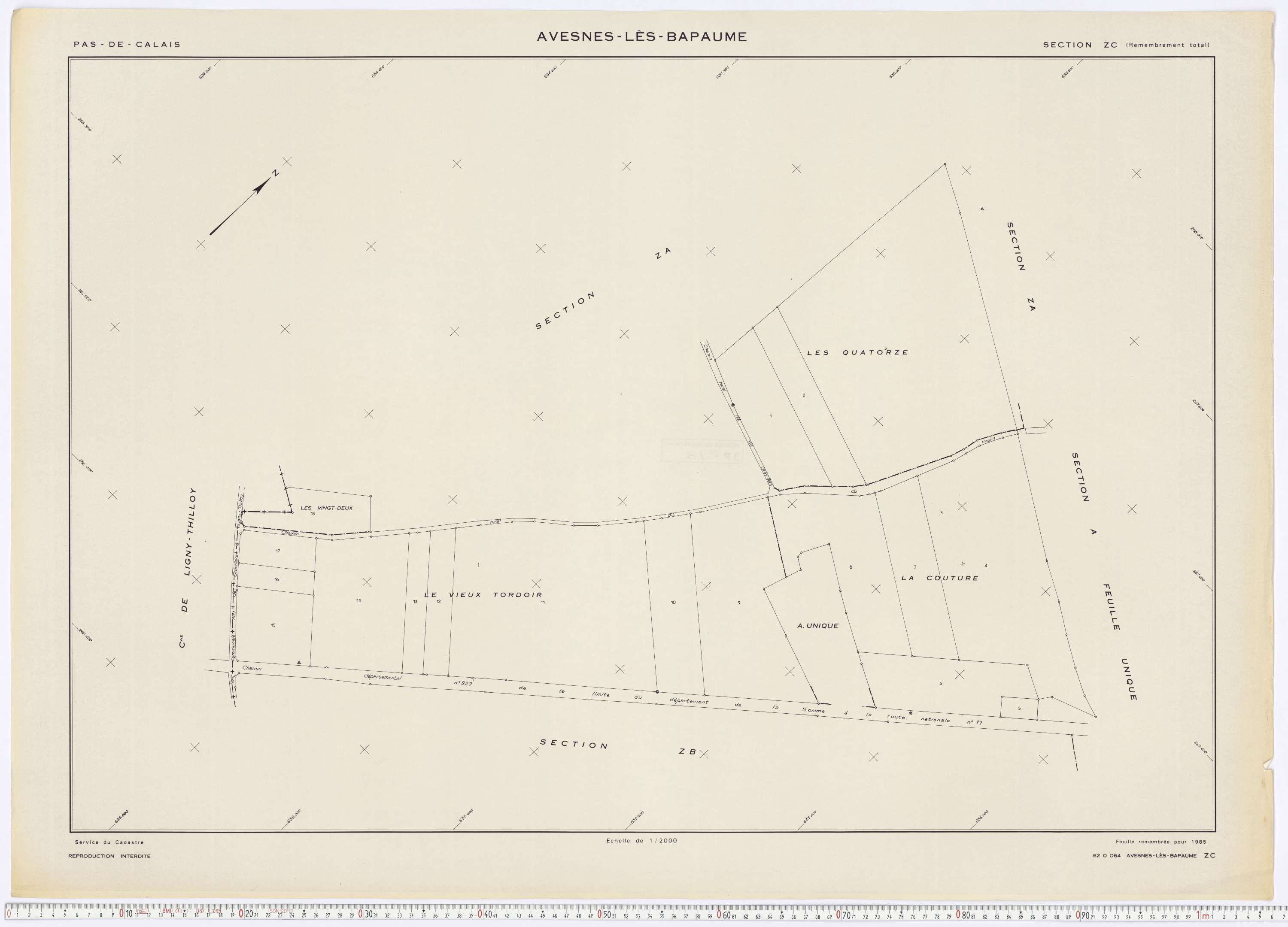 Bapaume - Section ZC.
