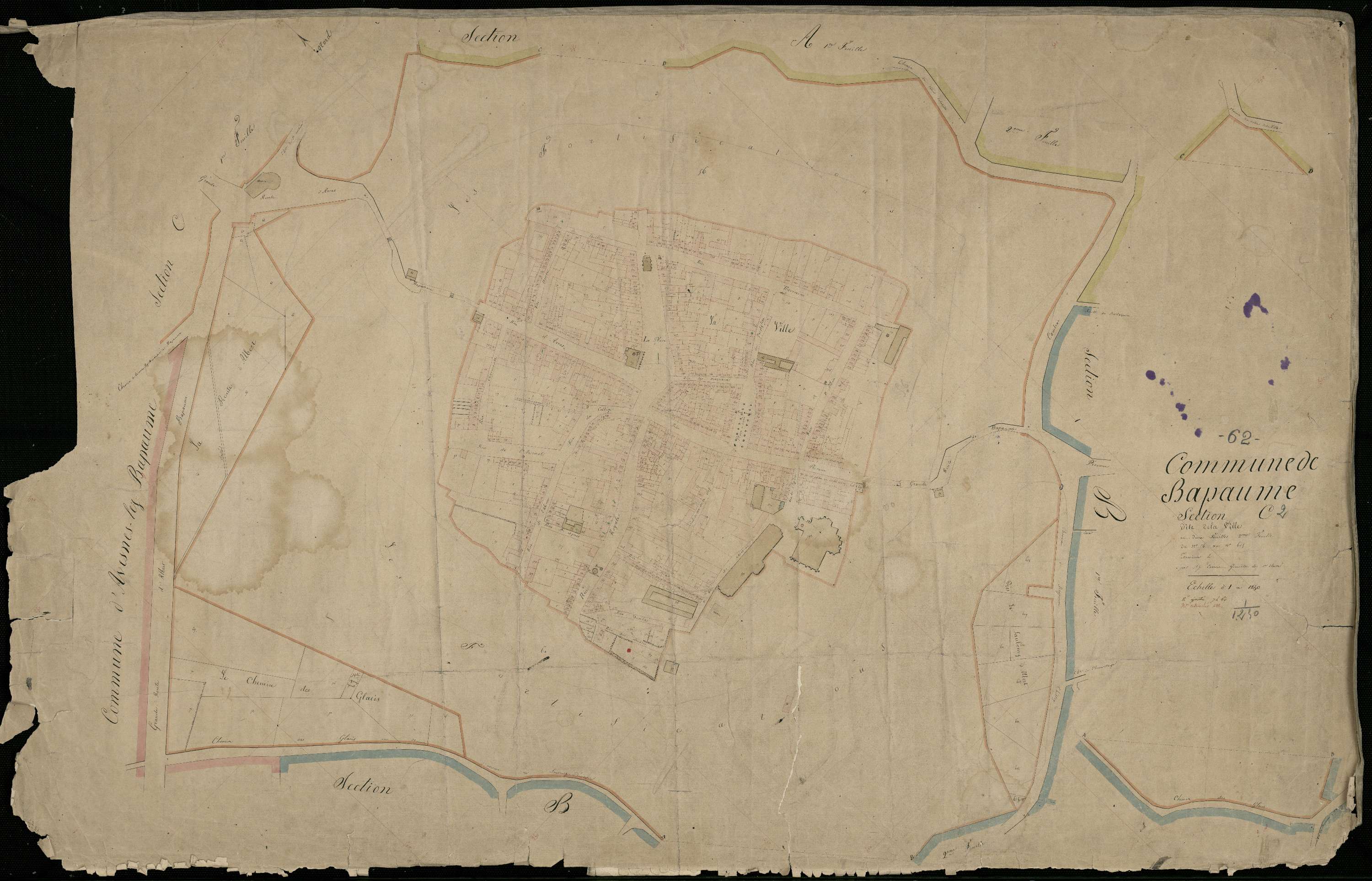 Bapaume - Section C, 2e feuille