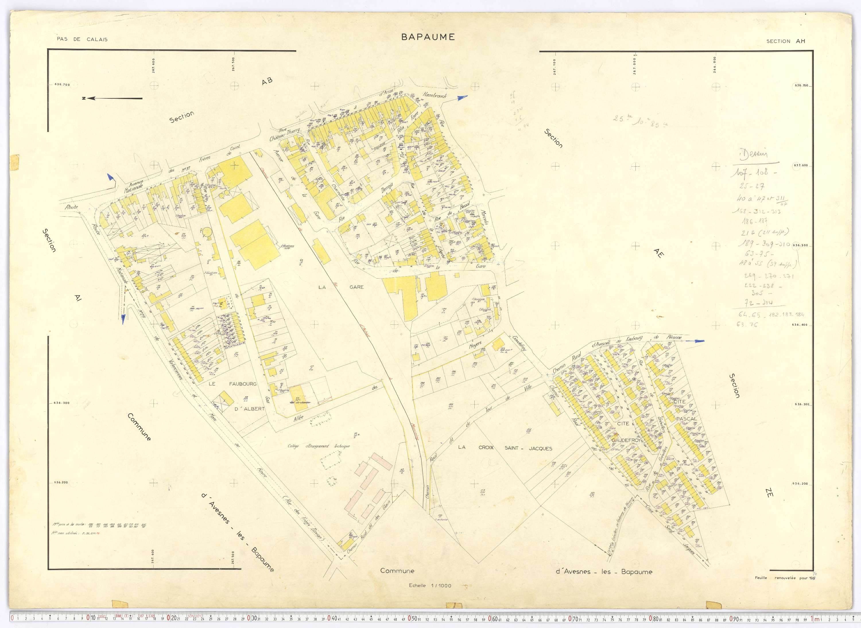 Bapaume - Section AH.