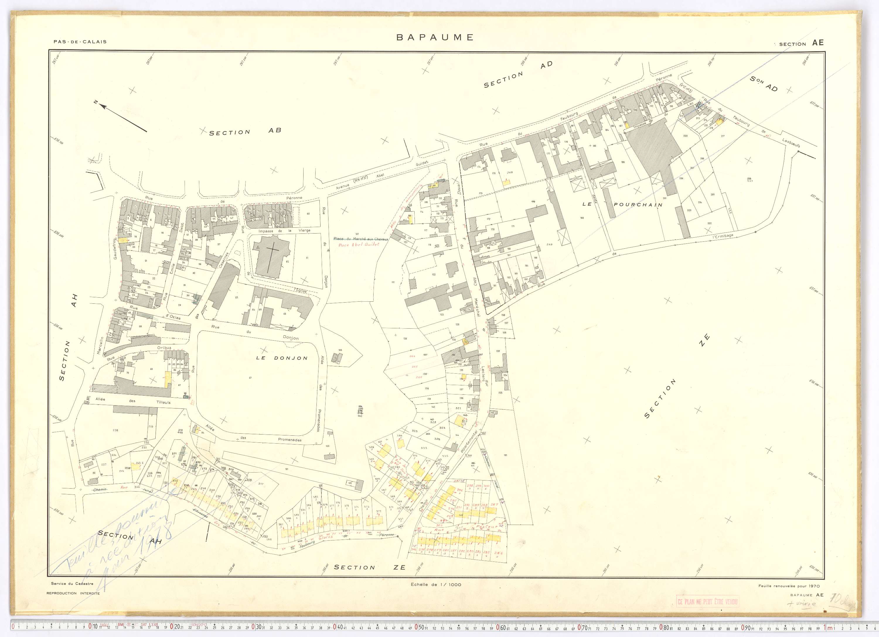 Bapaume - Section AE.
