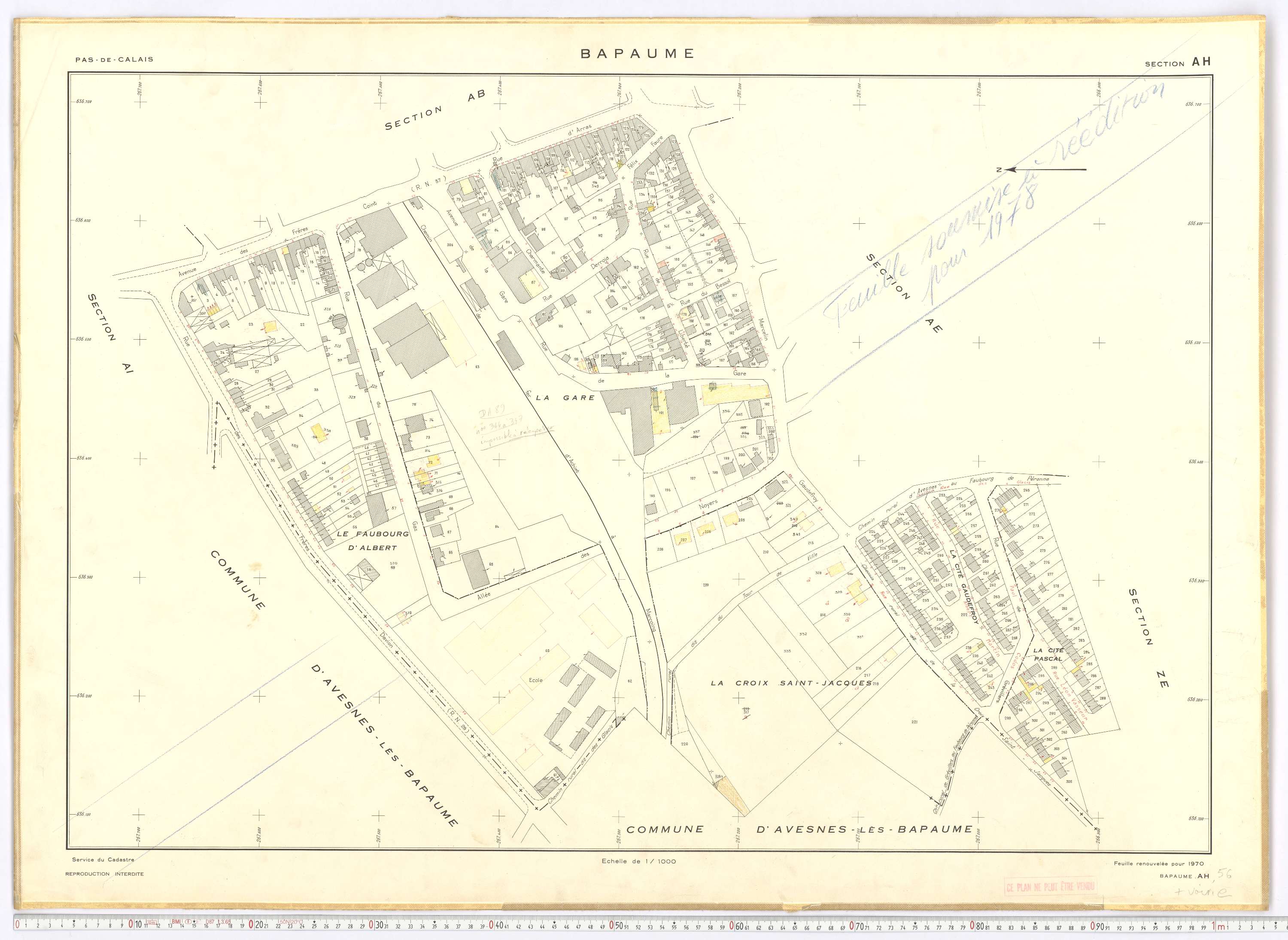 Bapaume - Section AH.