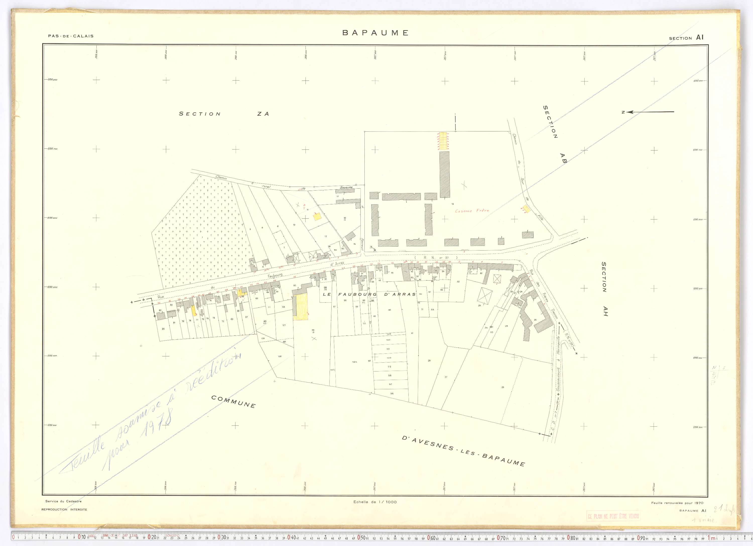 Bapaume - Section AI.