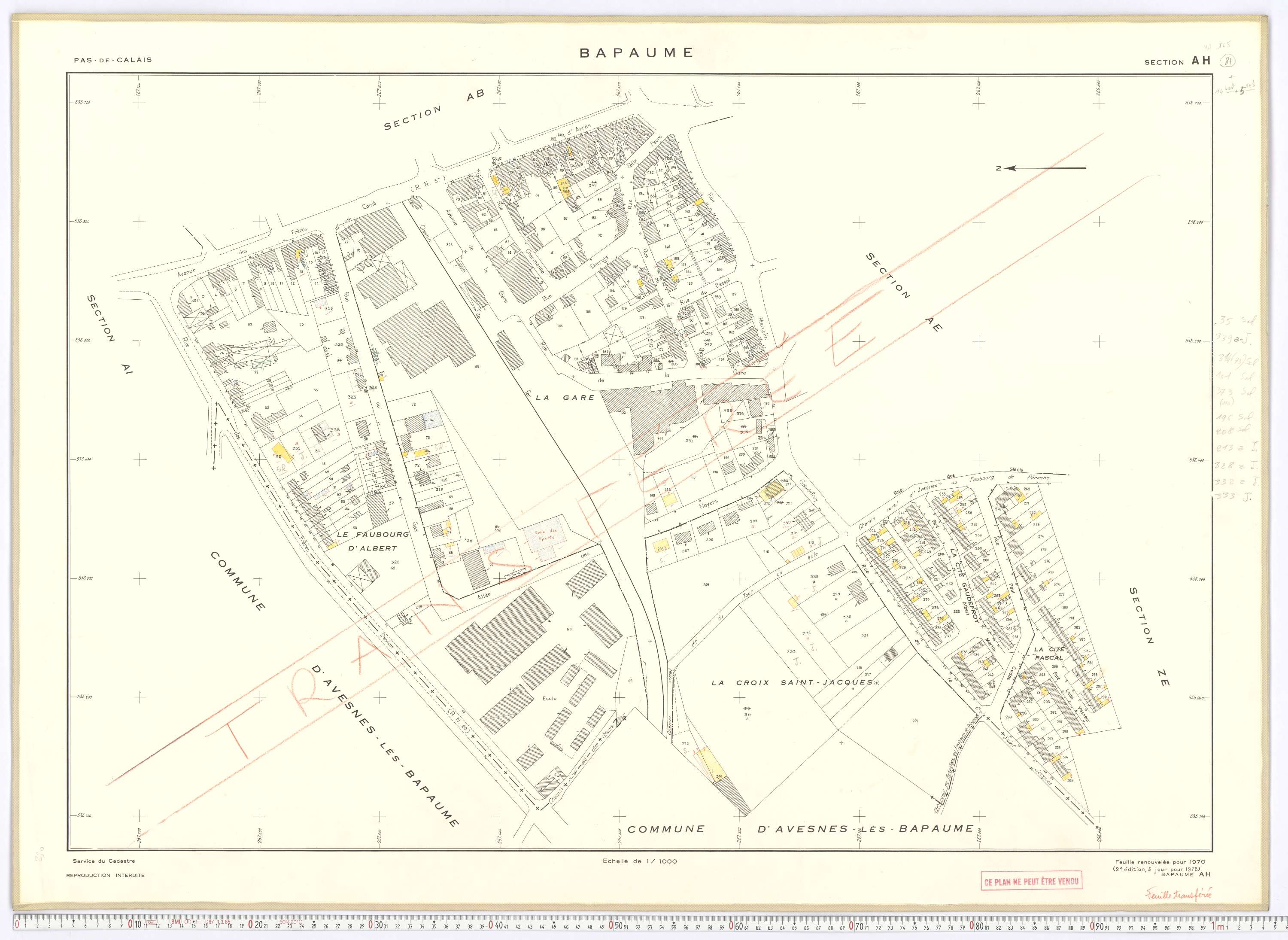 Bapaume - Section AH.