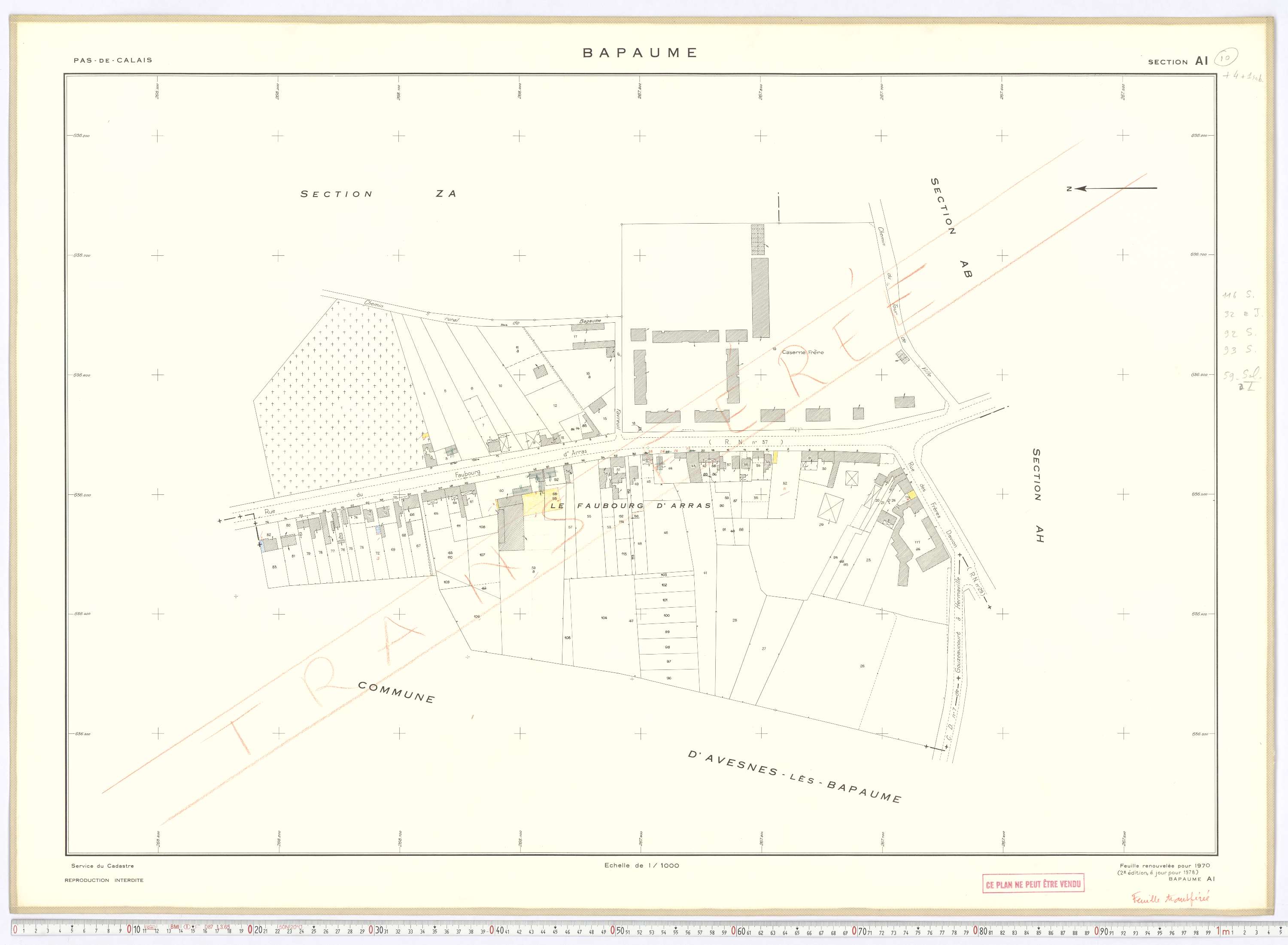 Bapaume - Section AI.