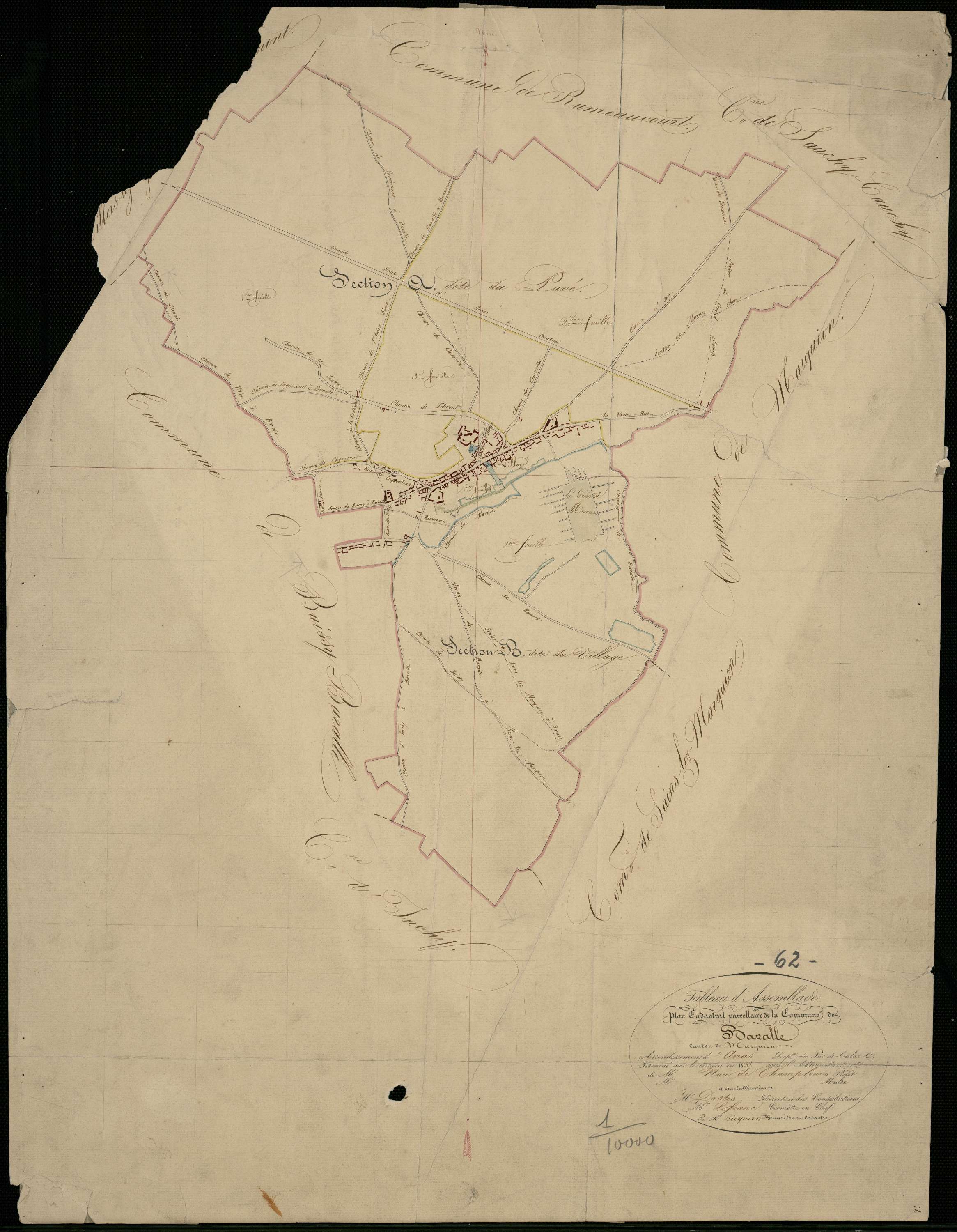Baralle - Tableau d'assemblage