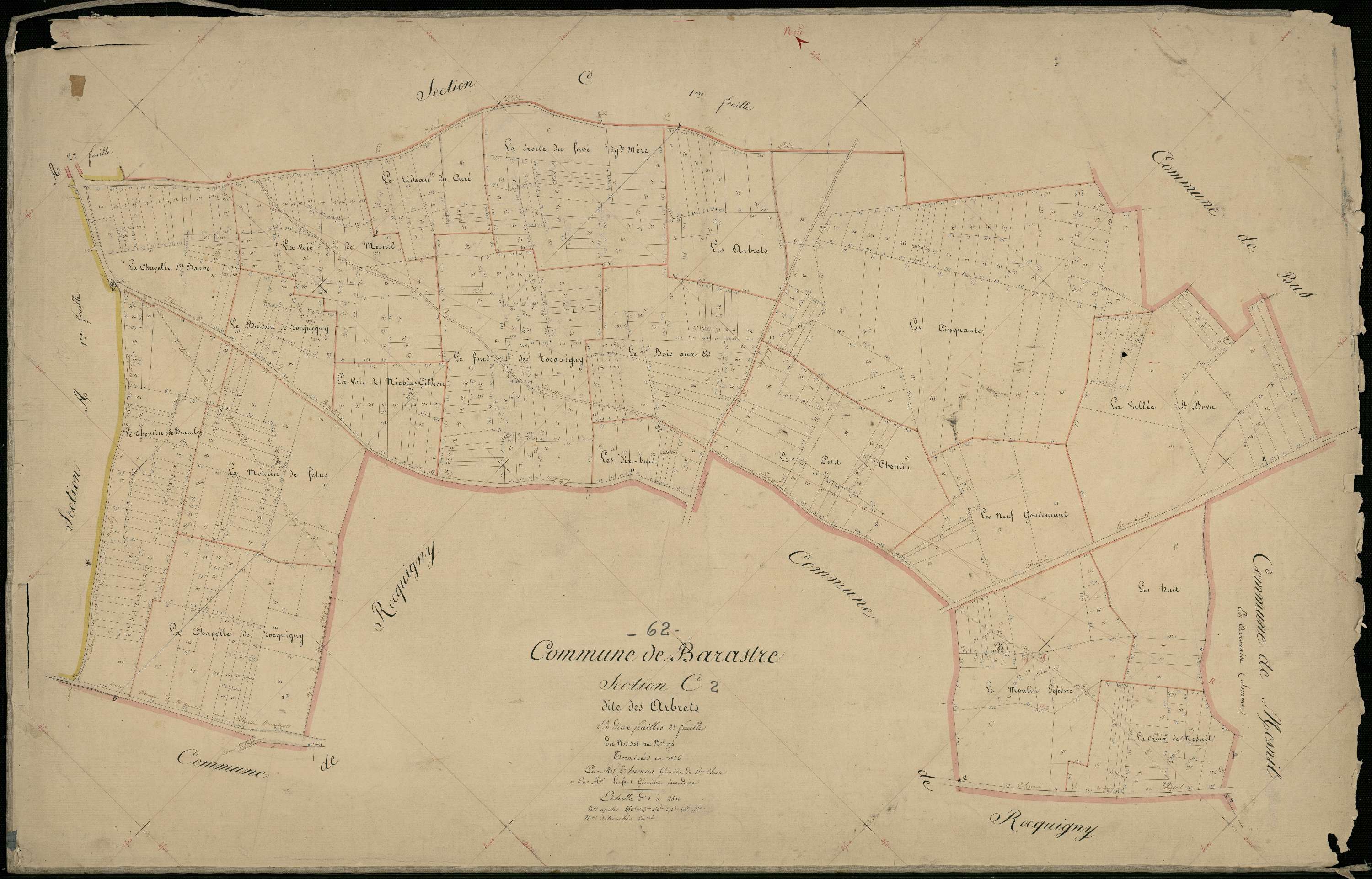 Barastre - Section C, 2e feuille