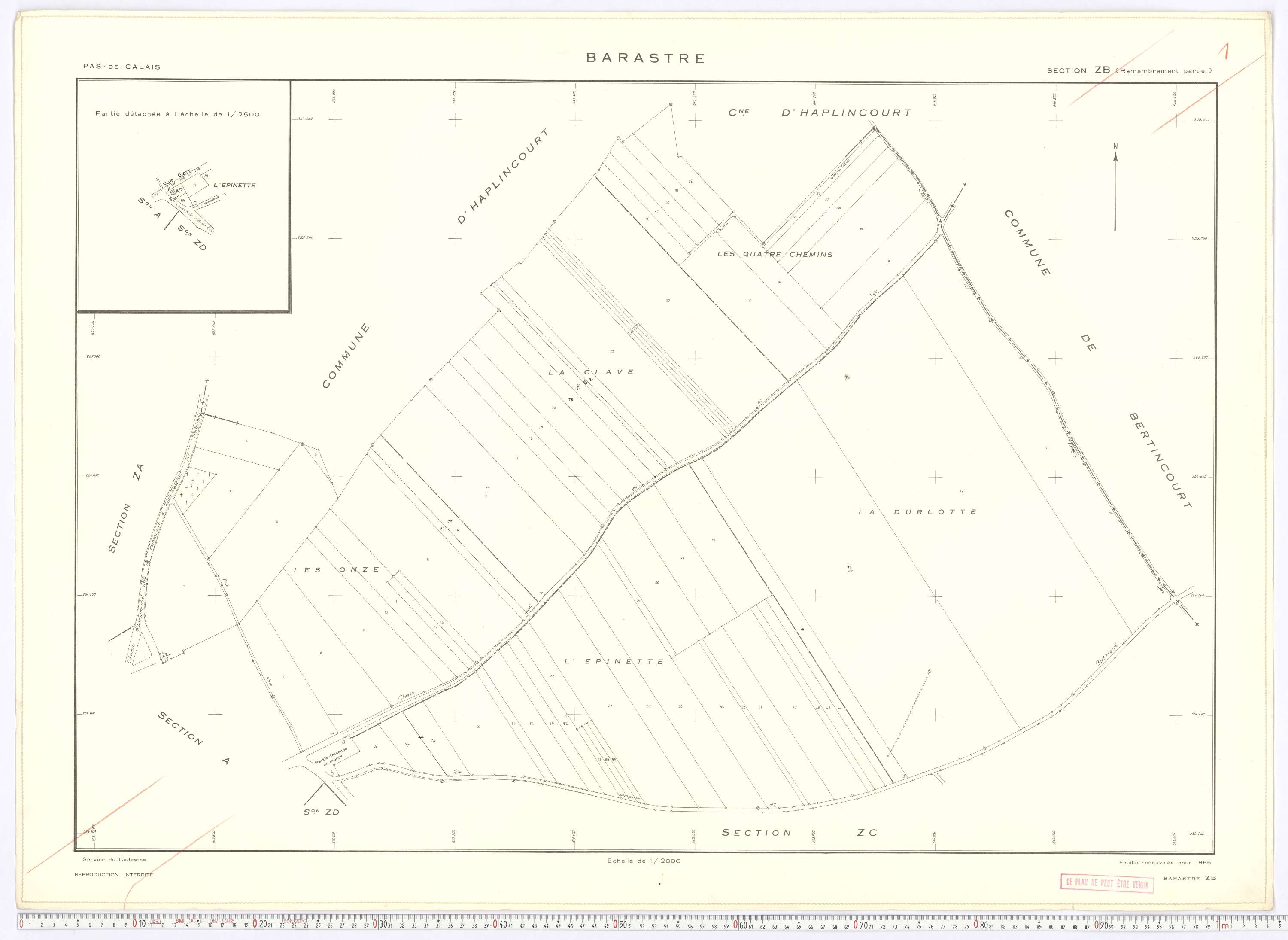 Barastre - Section ZB.