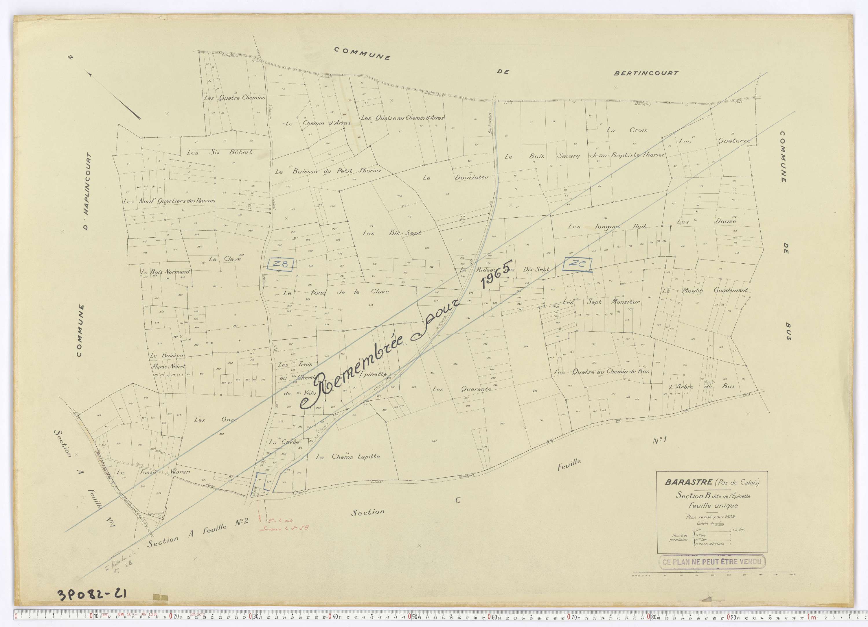 Barastre - Section B.