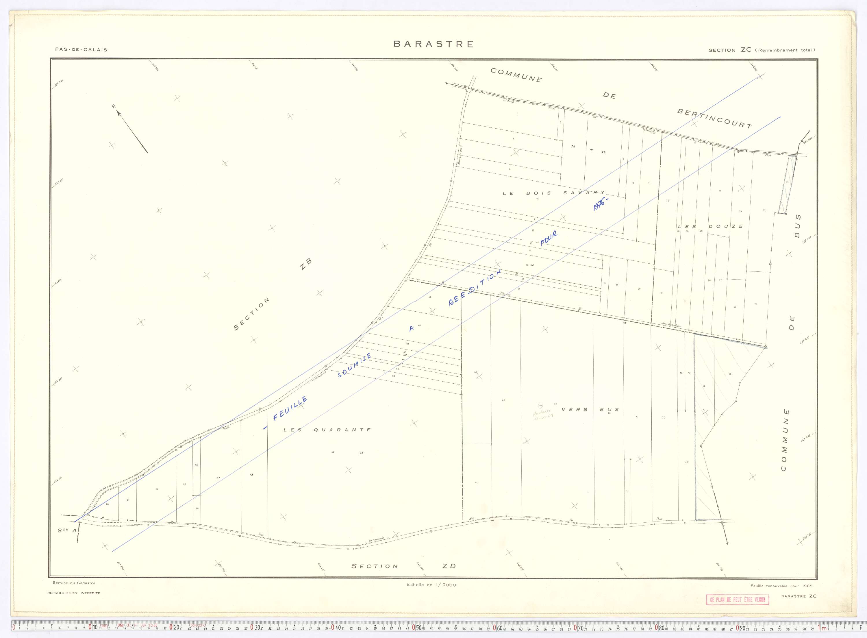 Barastre - Section ZC.