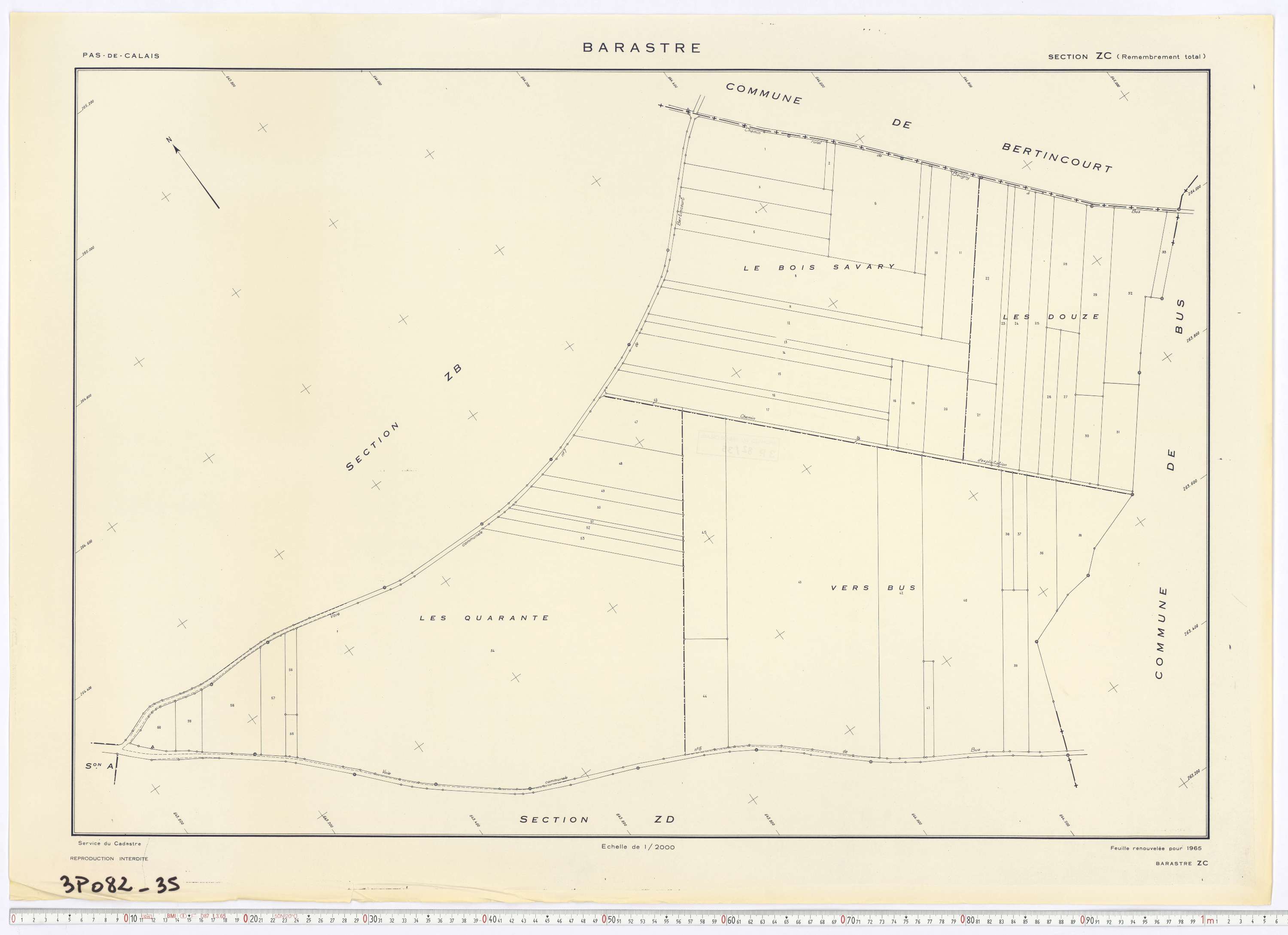 Barastre - Section ZC.