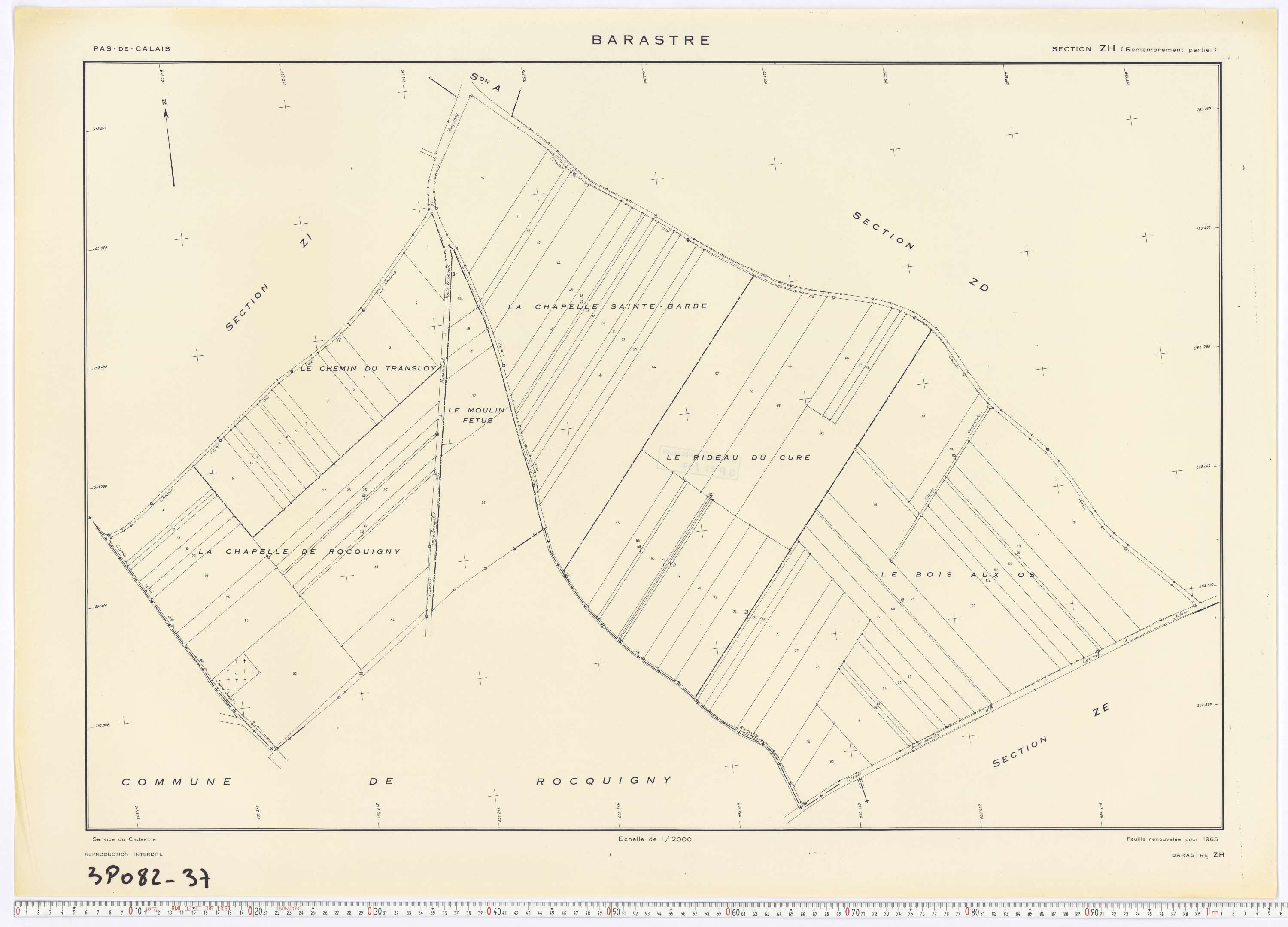 Barastre - Section ZH.
