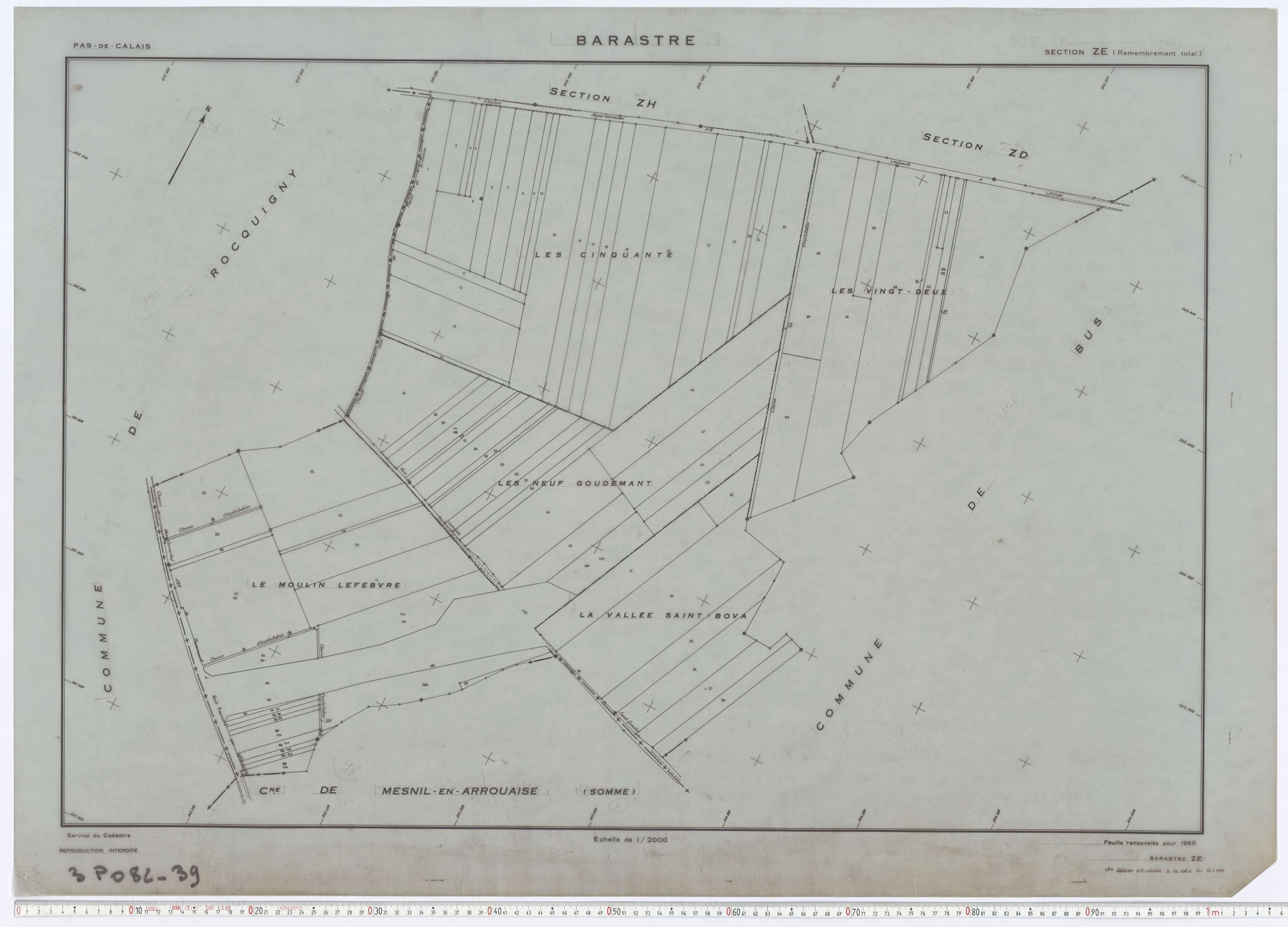 Barastre - Section ZE.
