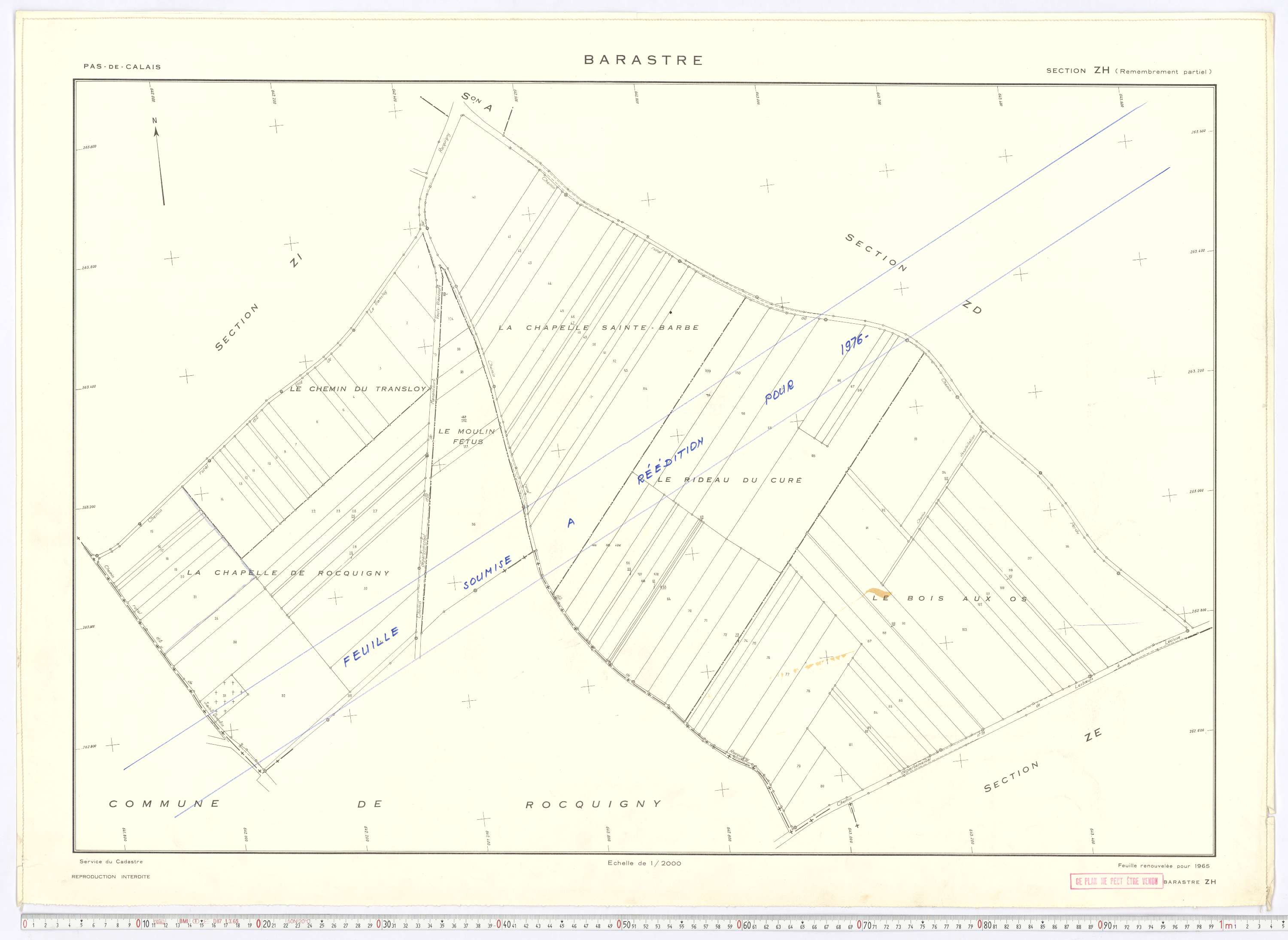 Barastre - Section ZH.