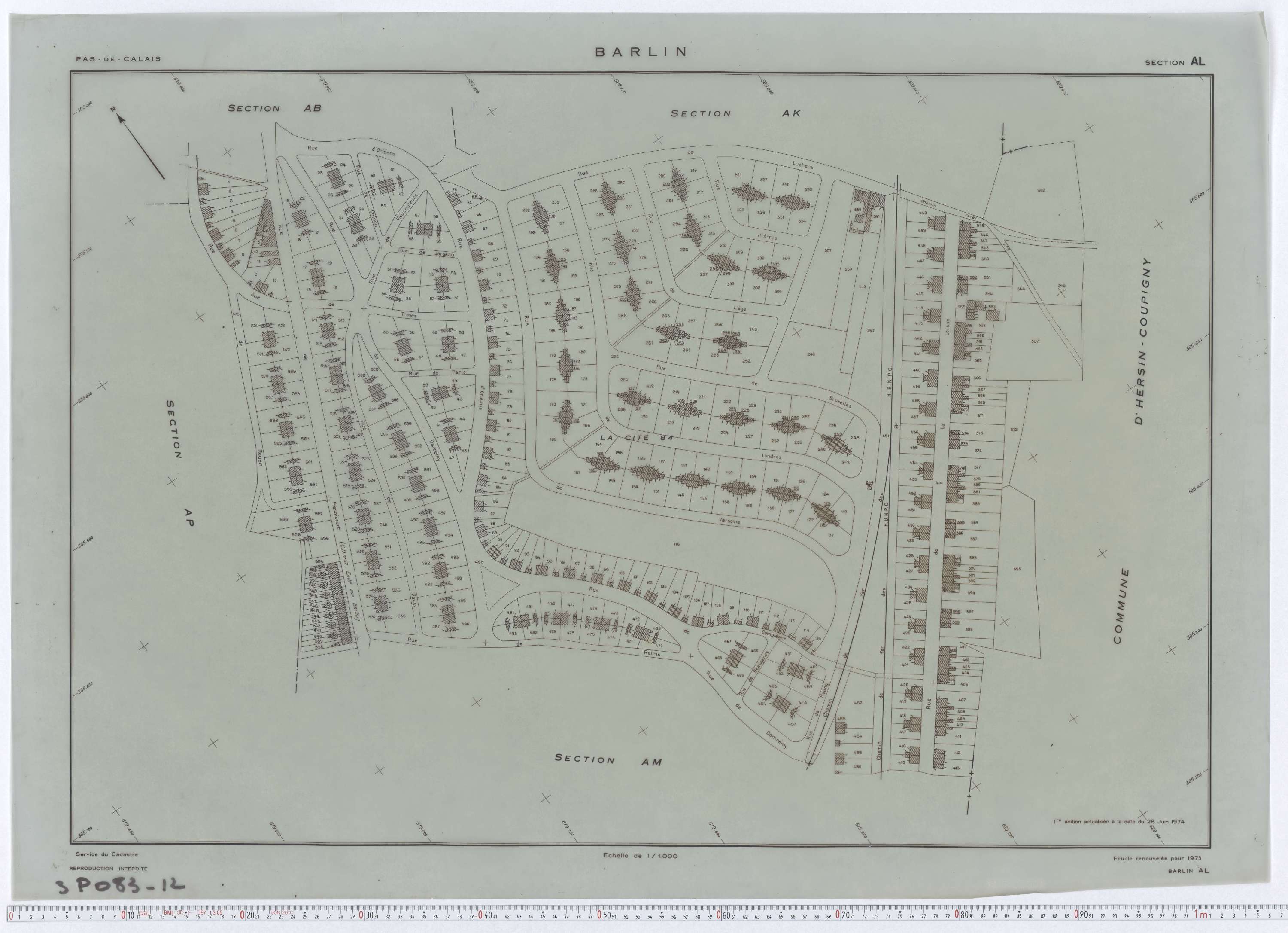 Barlin - Section AL .