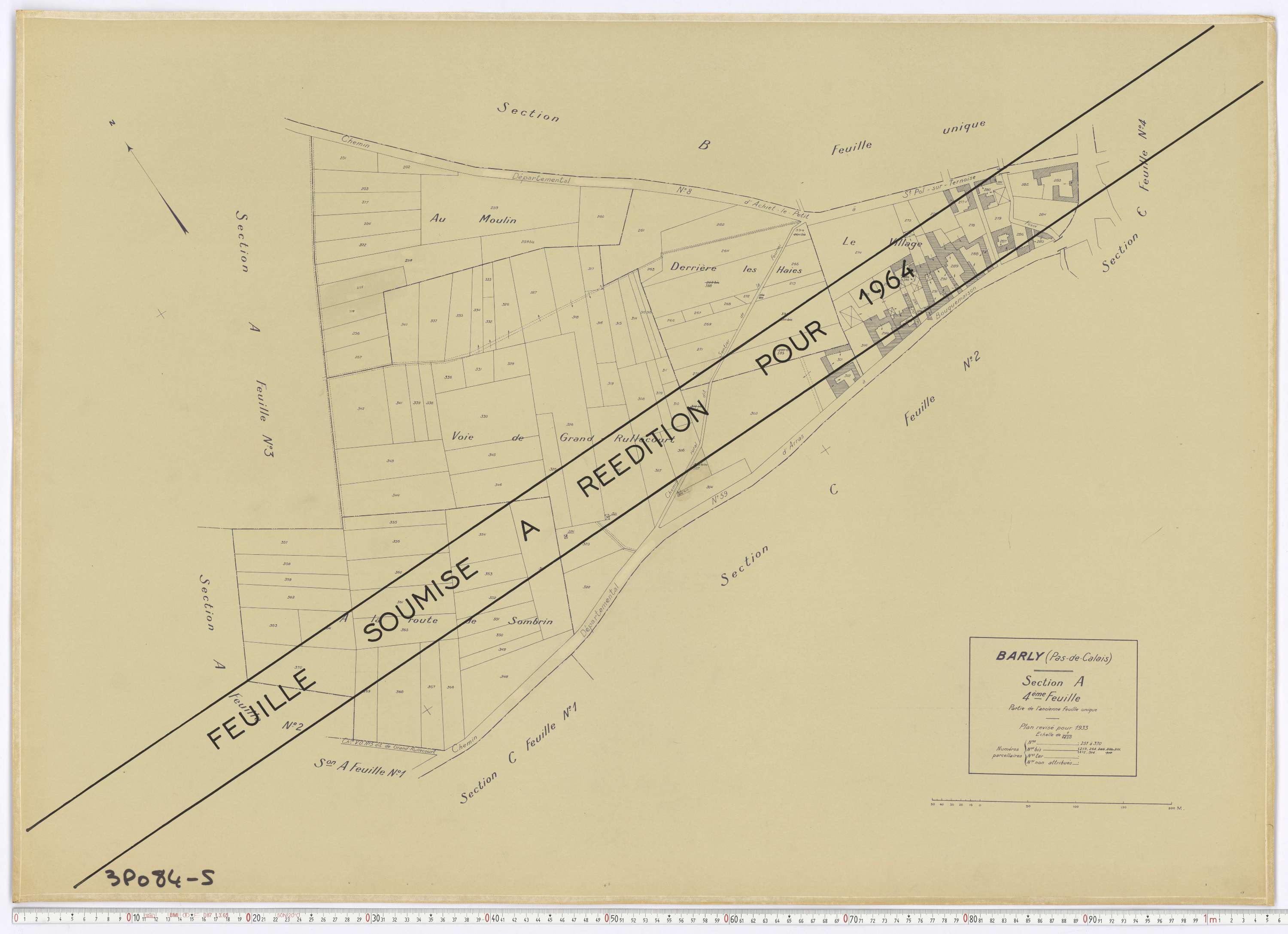 Barly - Section A, feuille 4.