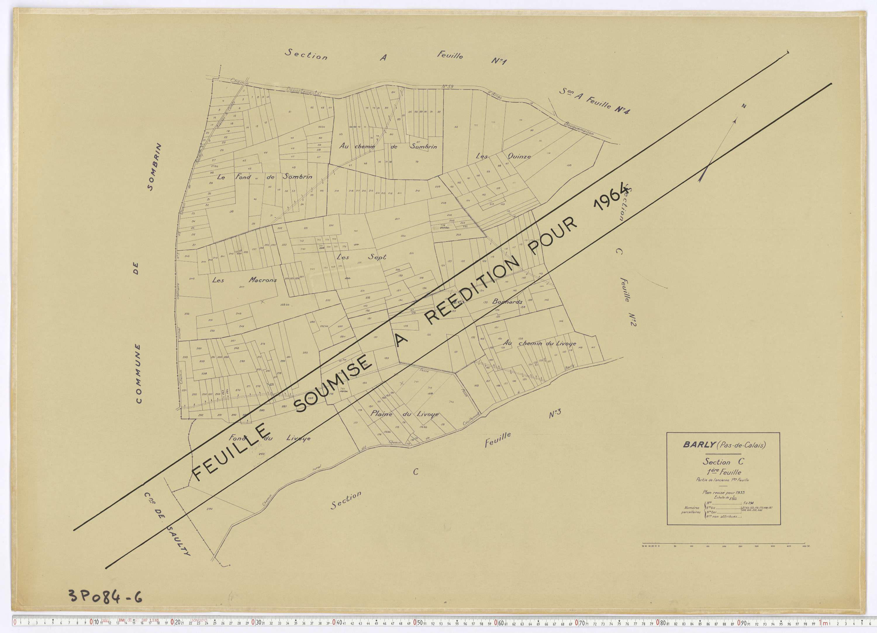 Barly - Section C, feuille 1.