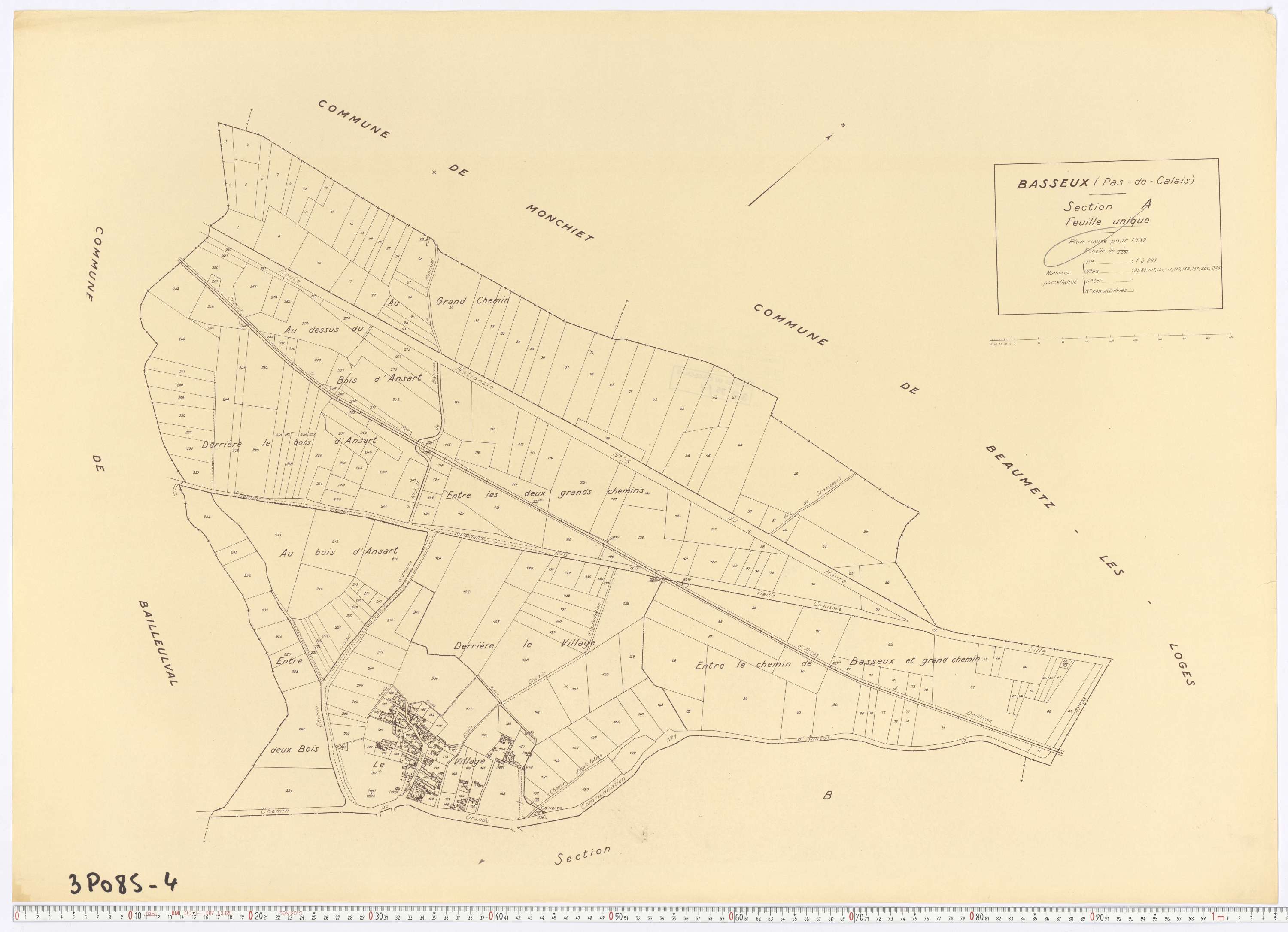 Basseux - Section A.