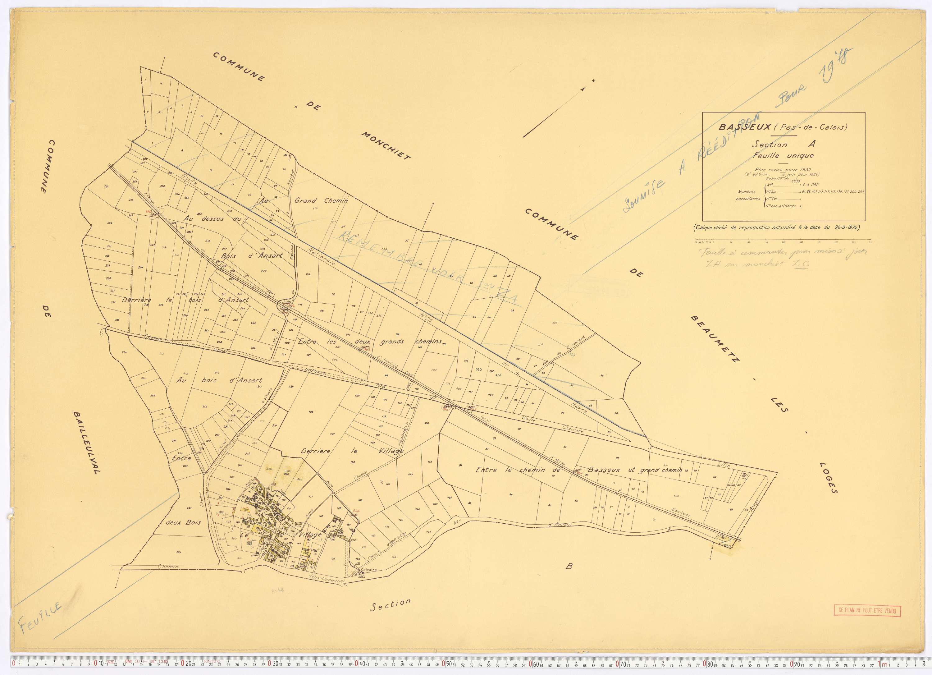 Basseux - Section A.