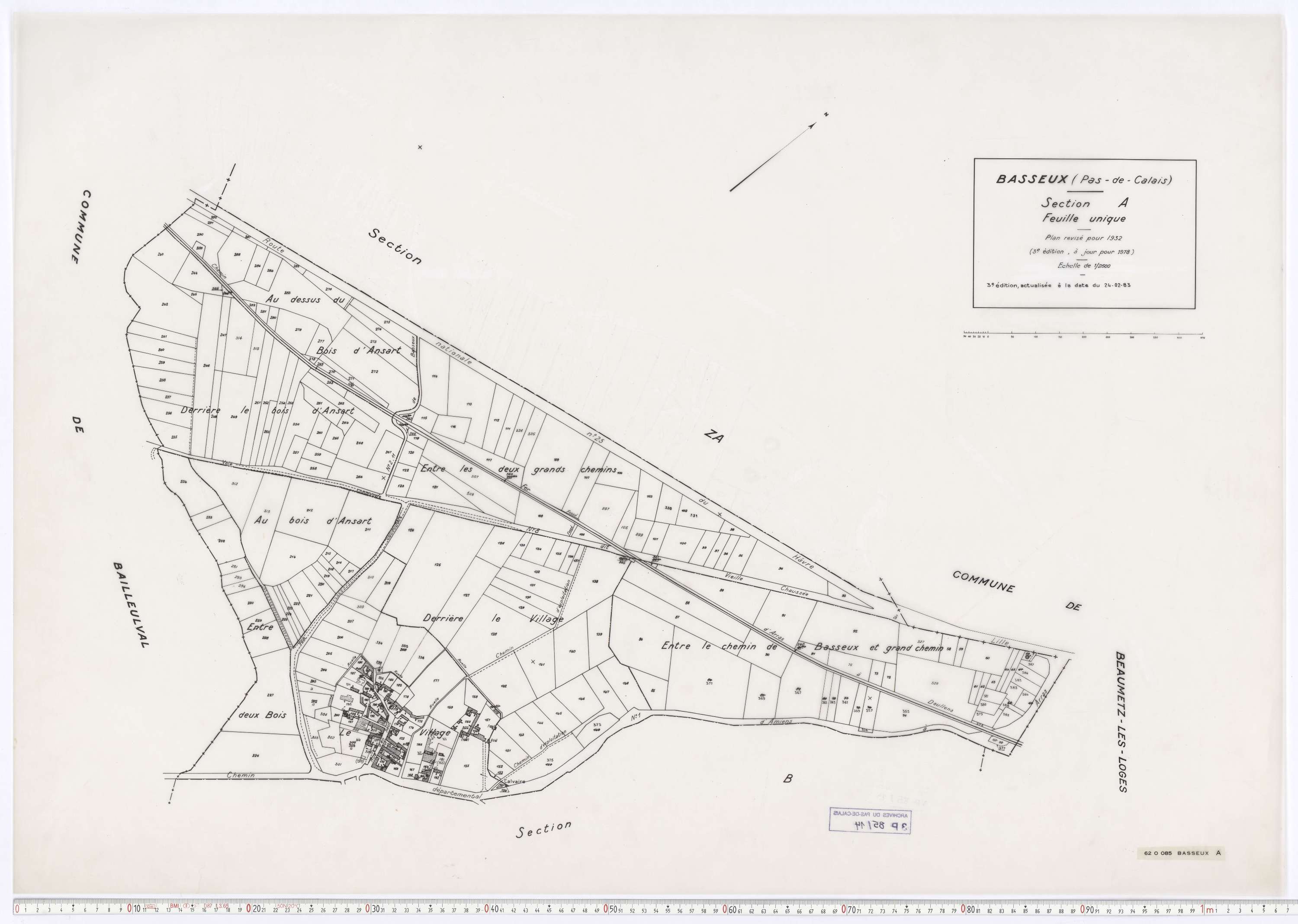 Basseux - Section A.