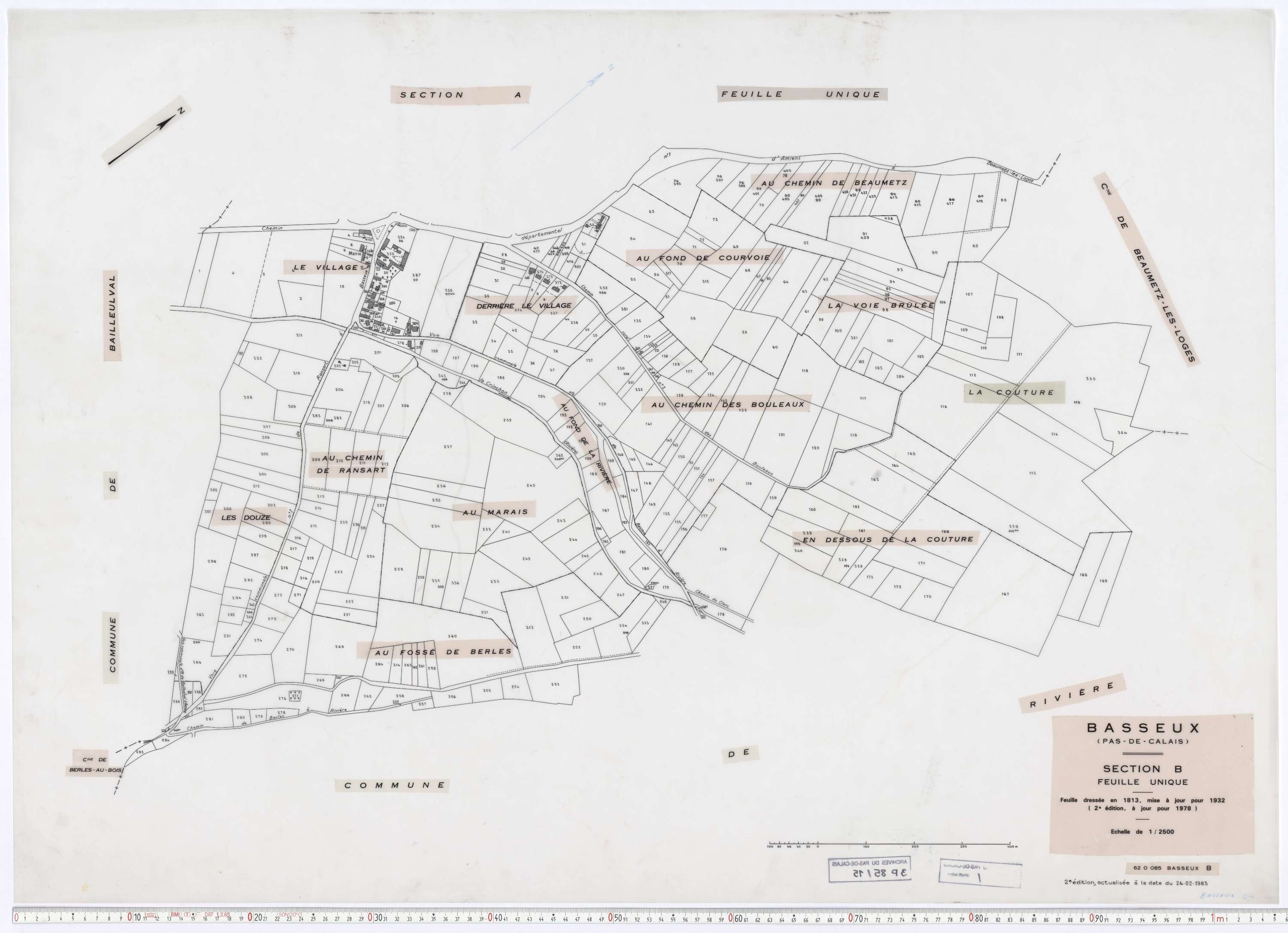 Basseux - Section B.
