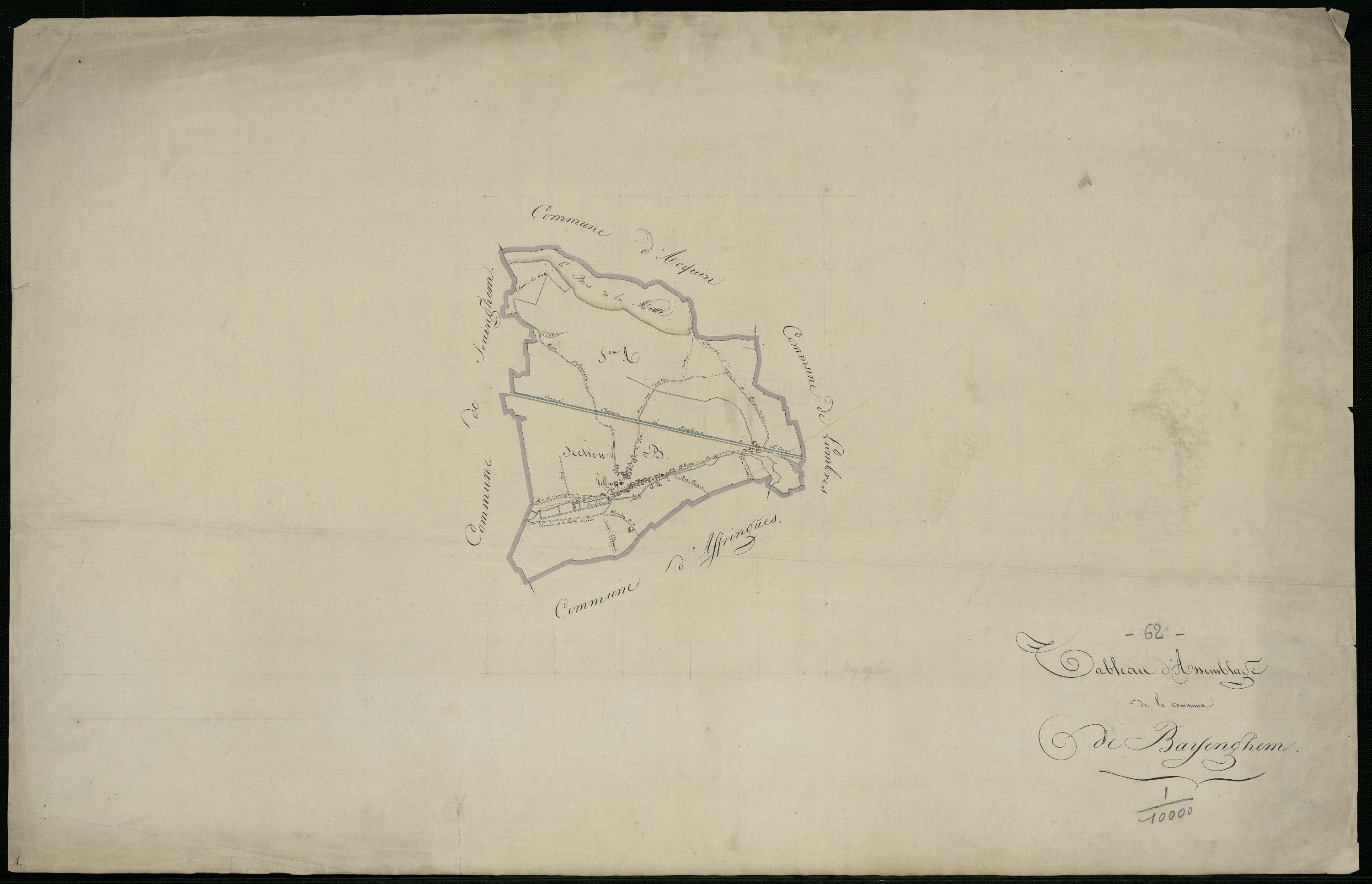 Bayenghem-lès-Seninghem - Tableau d'assemblage