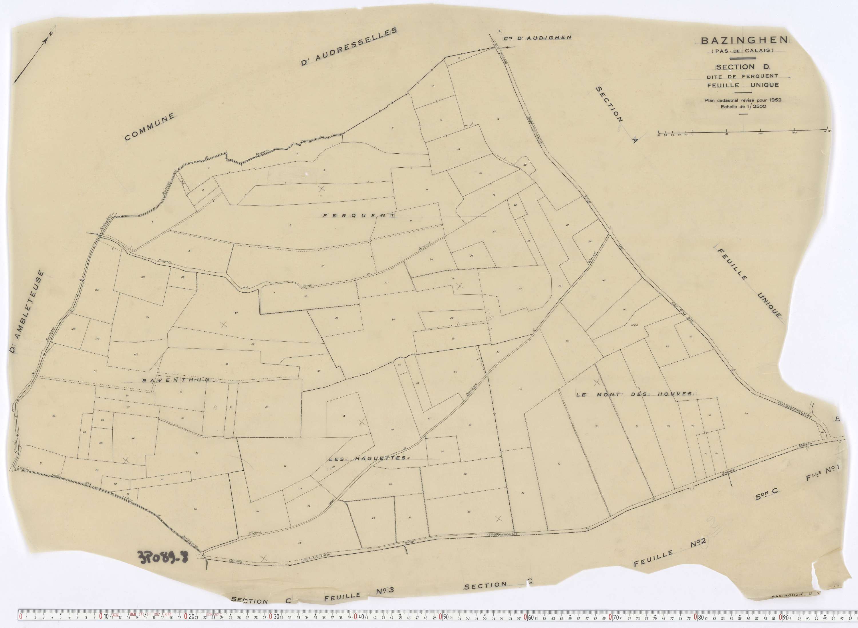 Bazinghen - Section D.