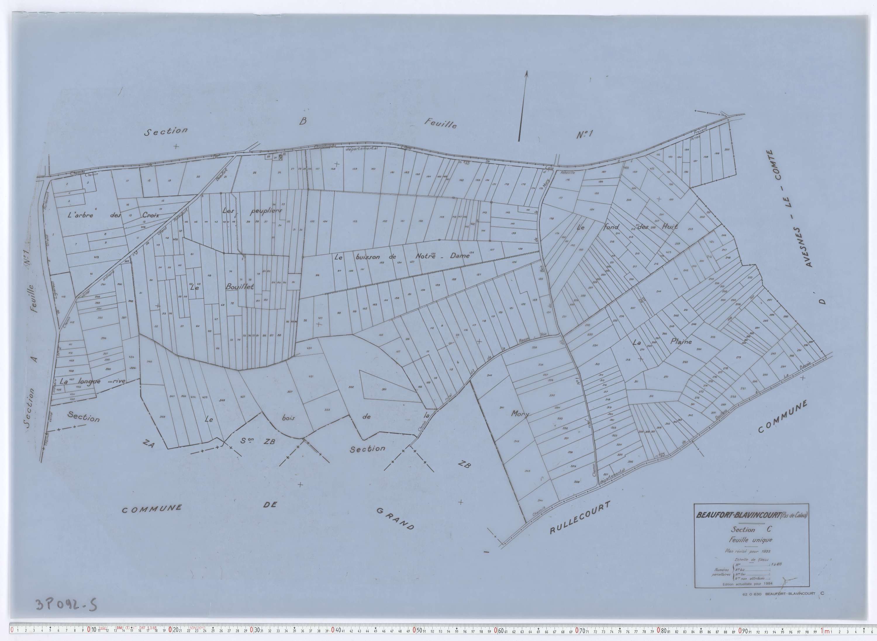 Beaufort-Blavincourt - Section C.
