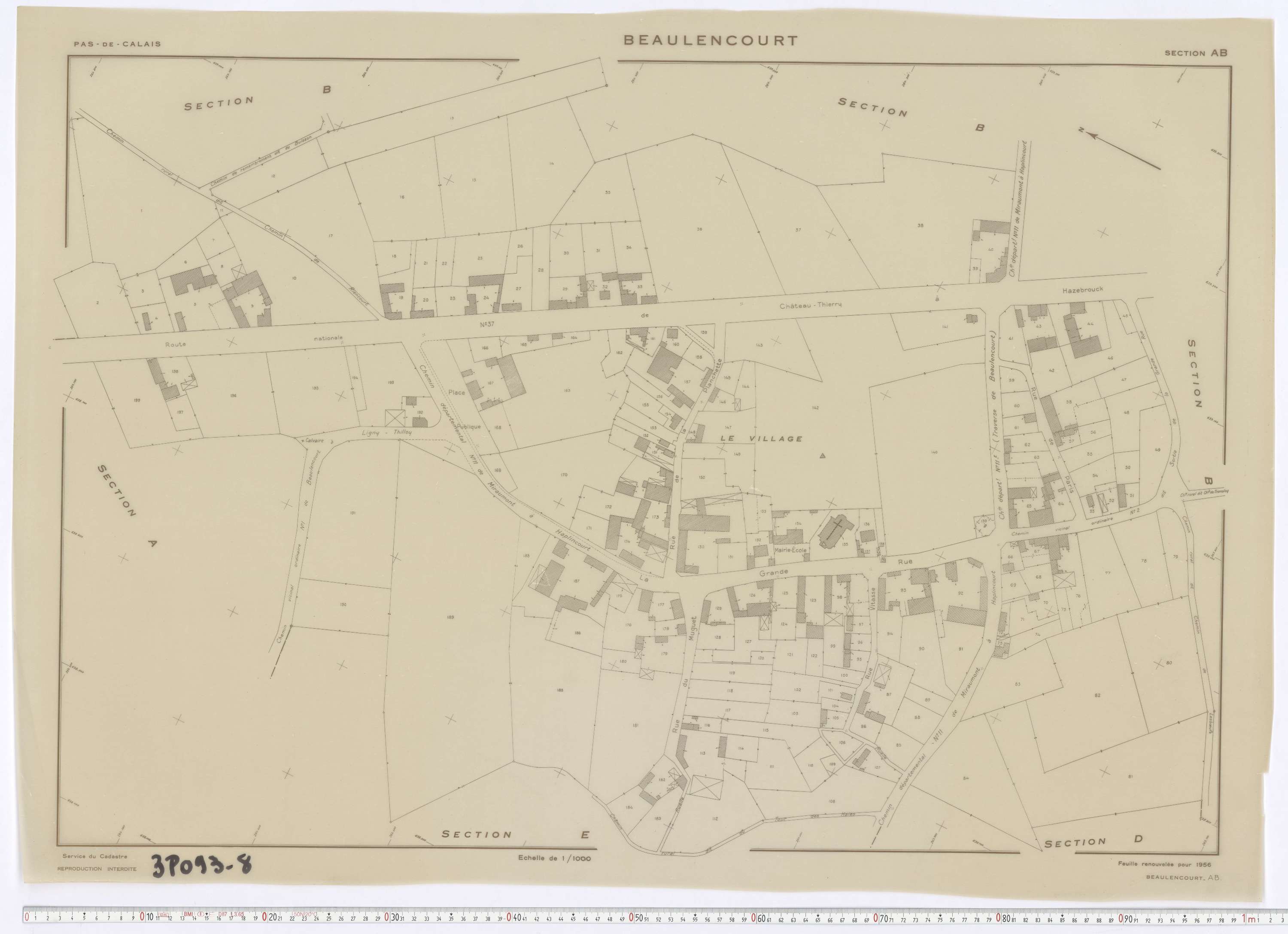 Beaulencourt - Section AB.