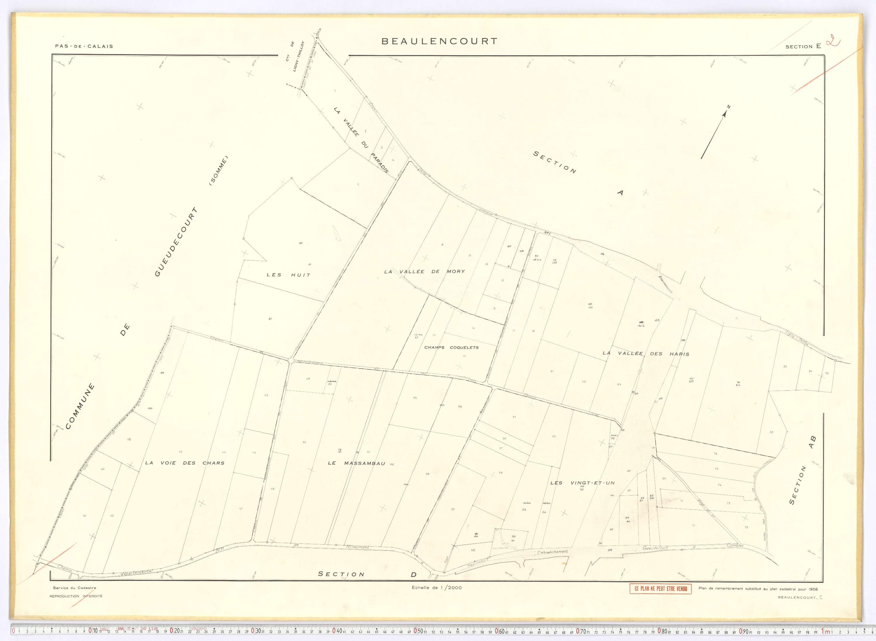 Beaulencourt - Section E.