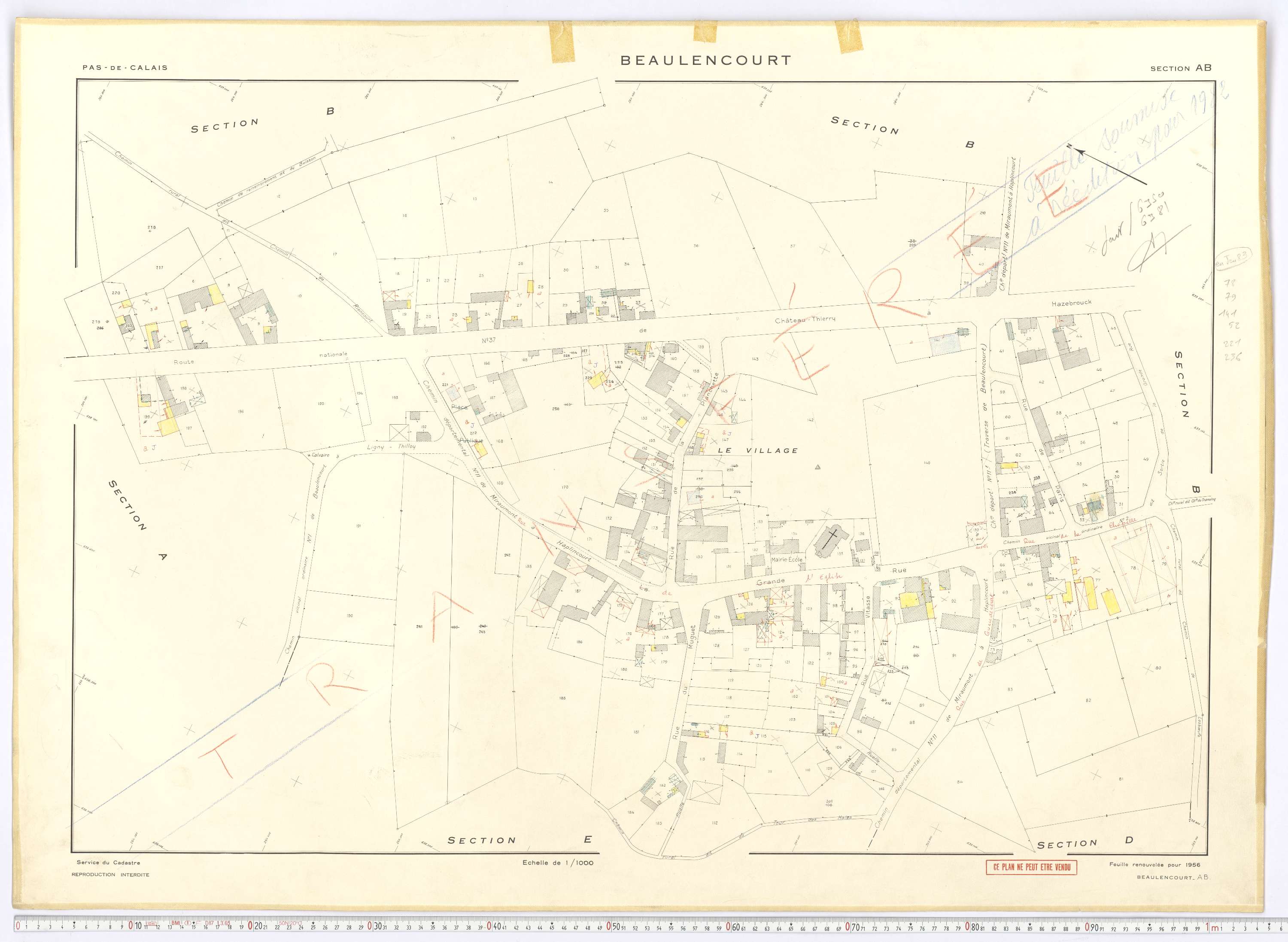 Beaulencourt - Section AB.