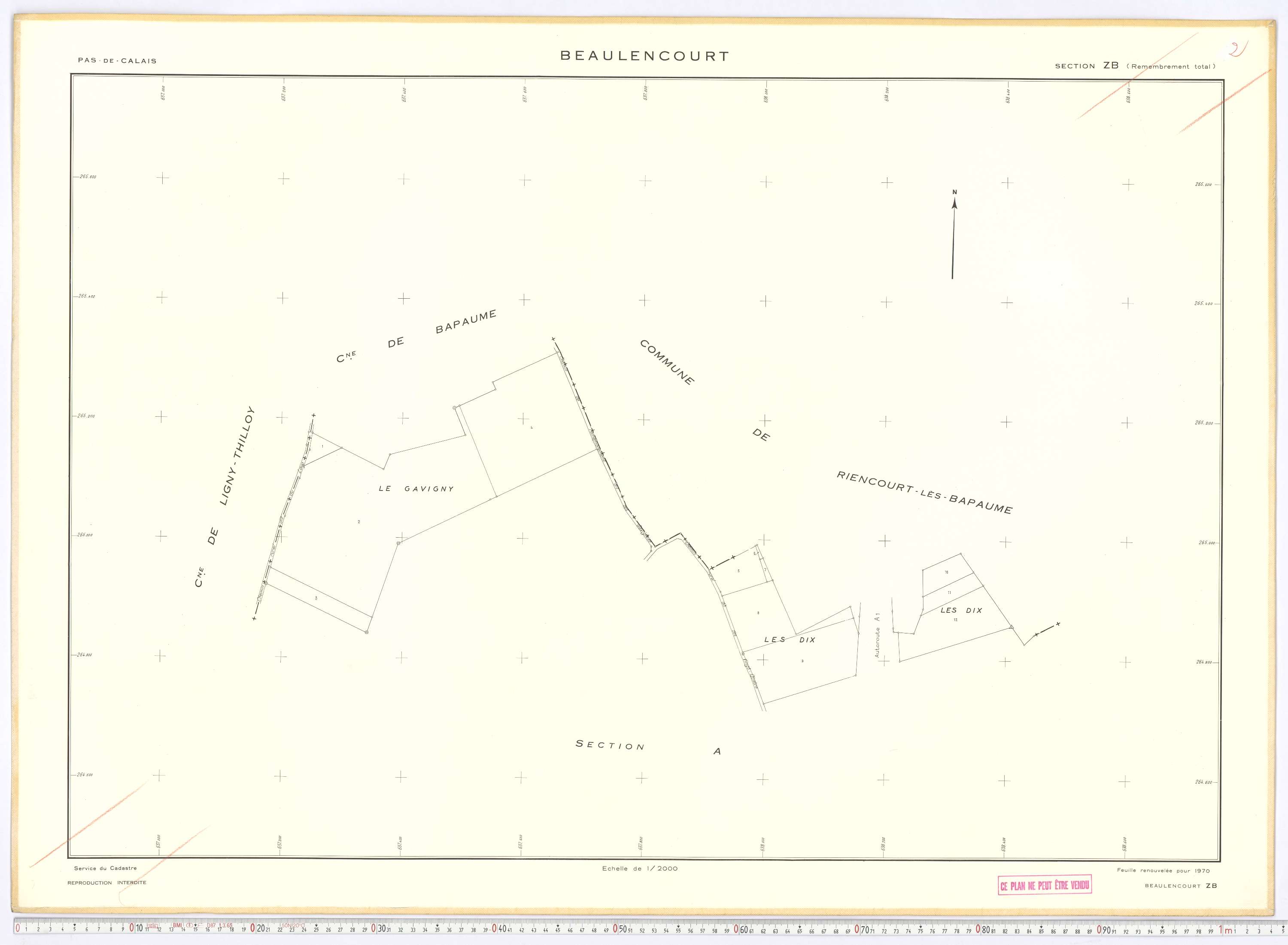 Beaulencourt - Section ZB.