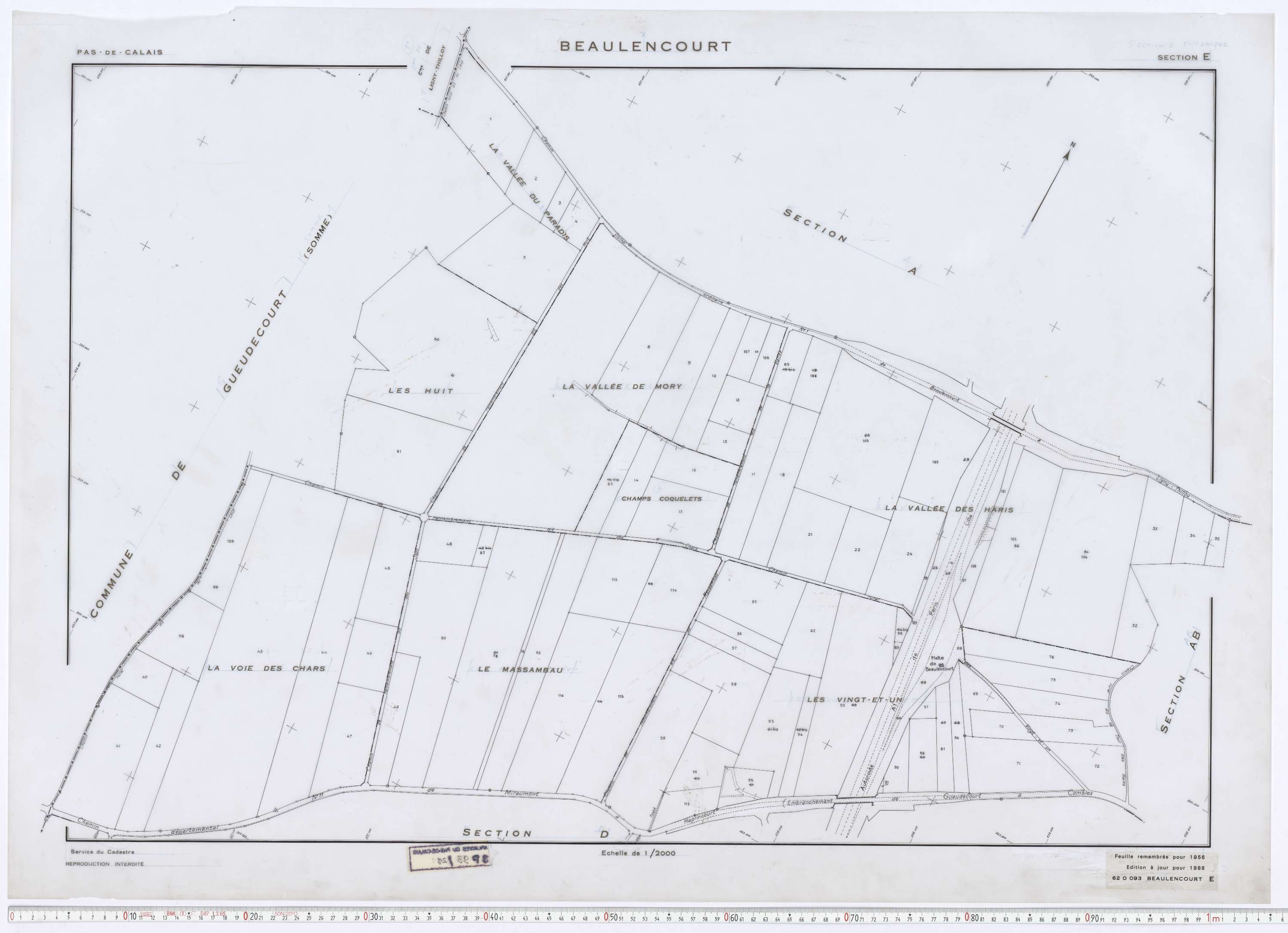 Beaulencourt - Section E.