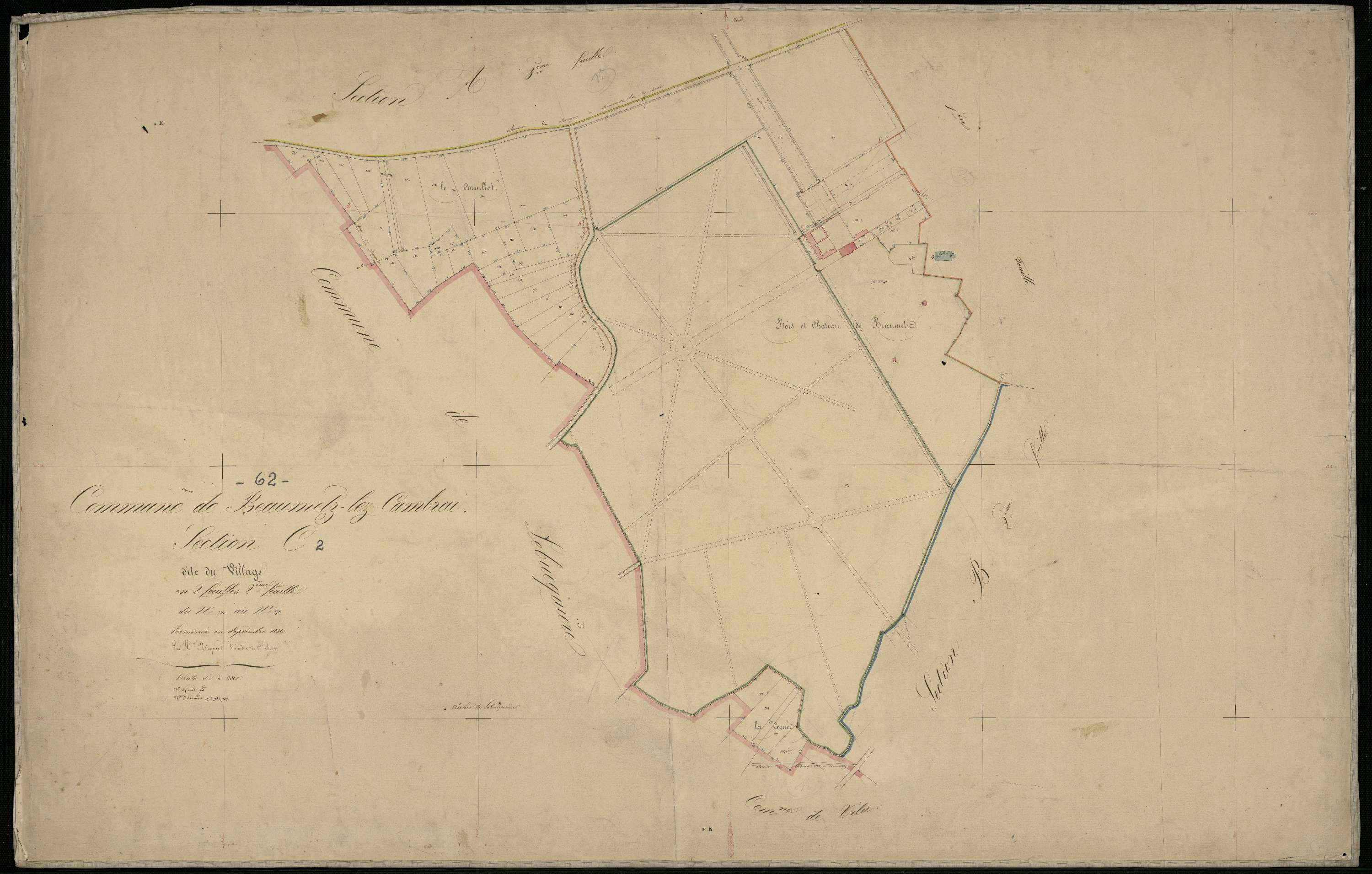 Beaumetz-lès-Cambrai - Section C, 2e feuille