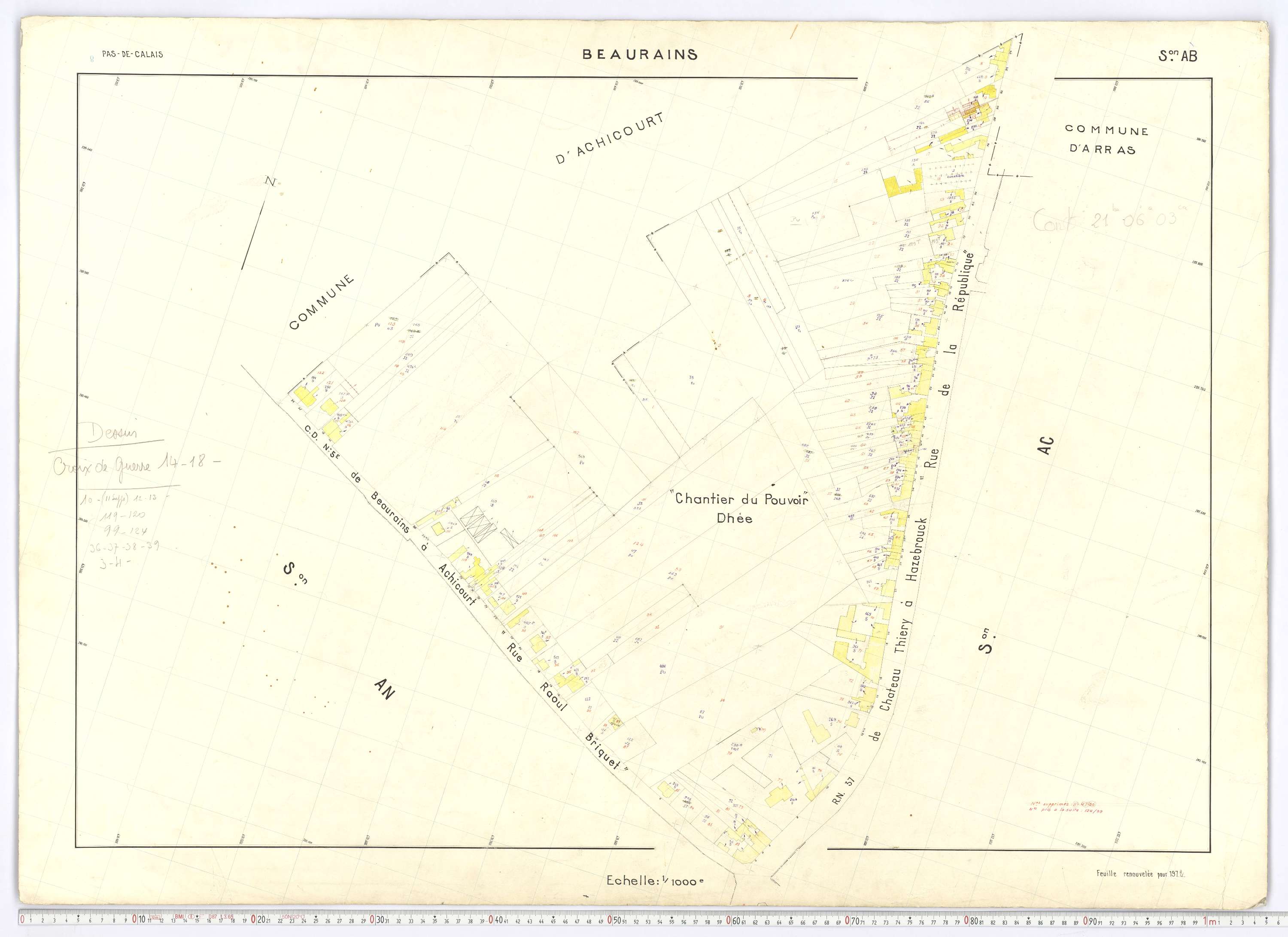 Beaurains - Section AB.