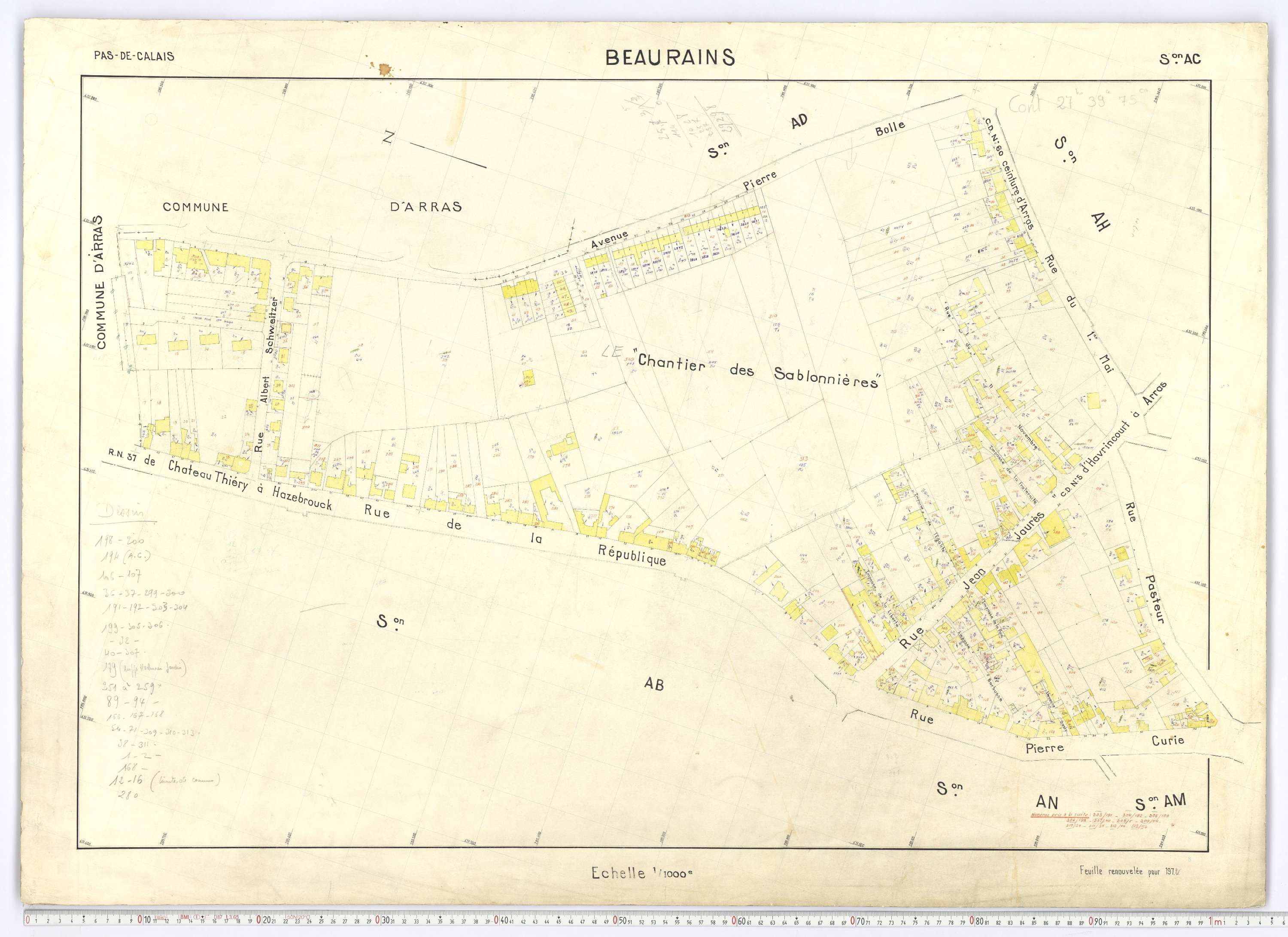 Beaurains - Section AC.