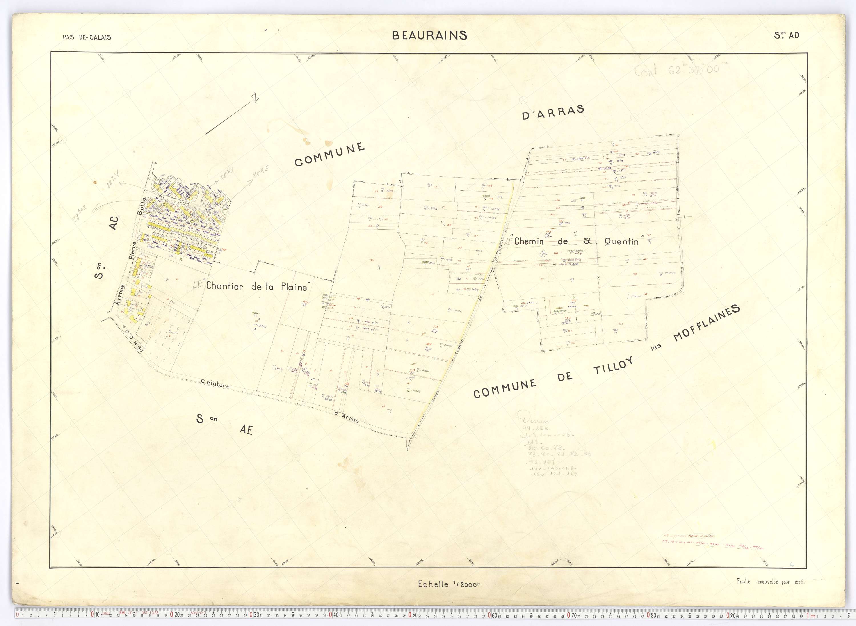Beaurains - Section AD.