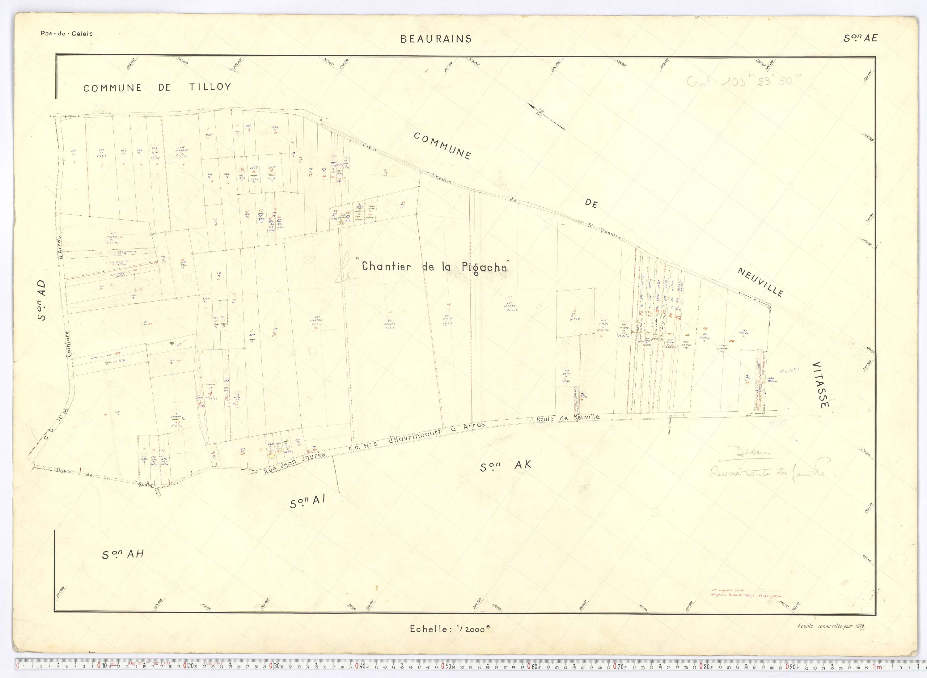Beaurains - Section AE.