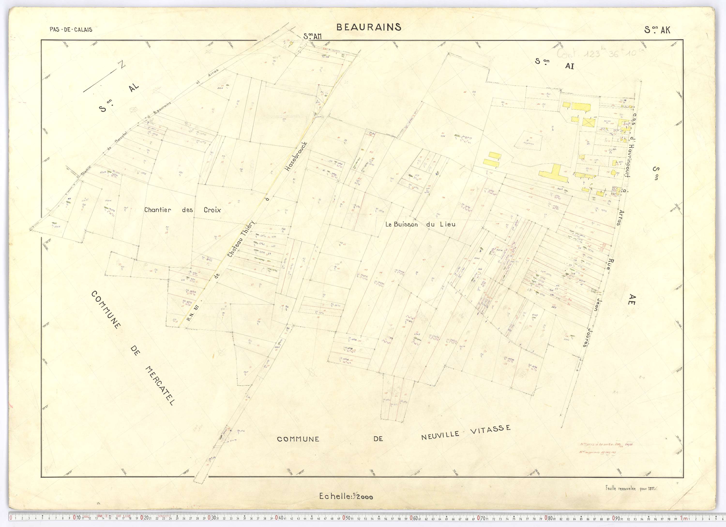 Beaurains - Section AK.