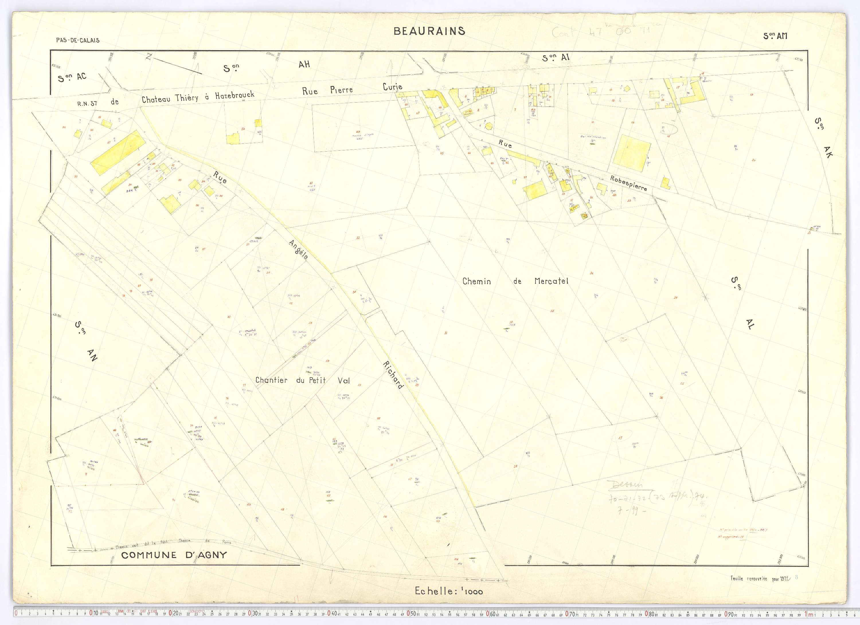 Beaurains - Section AM.