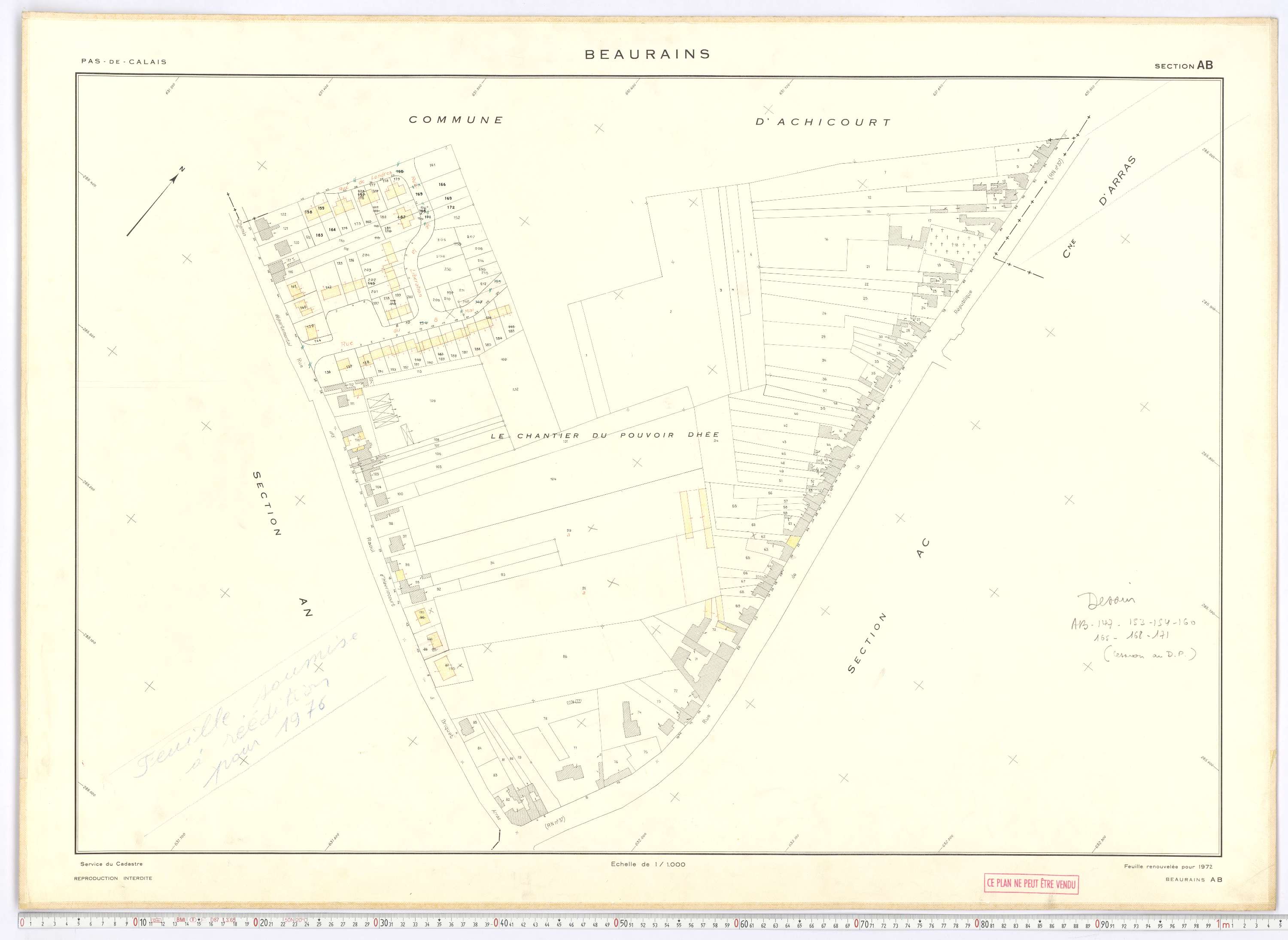 Beaurains - Section AB.
