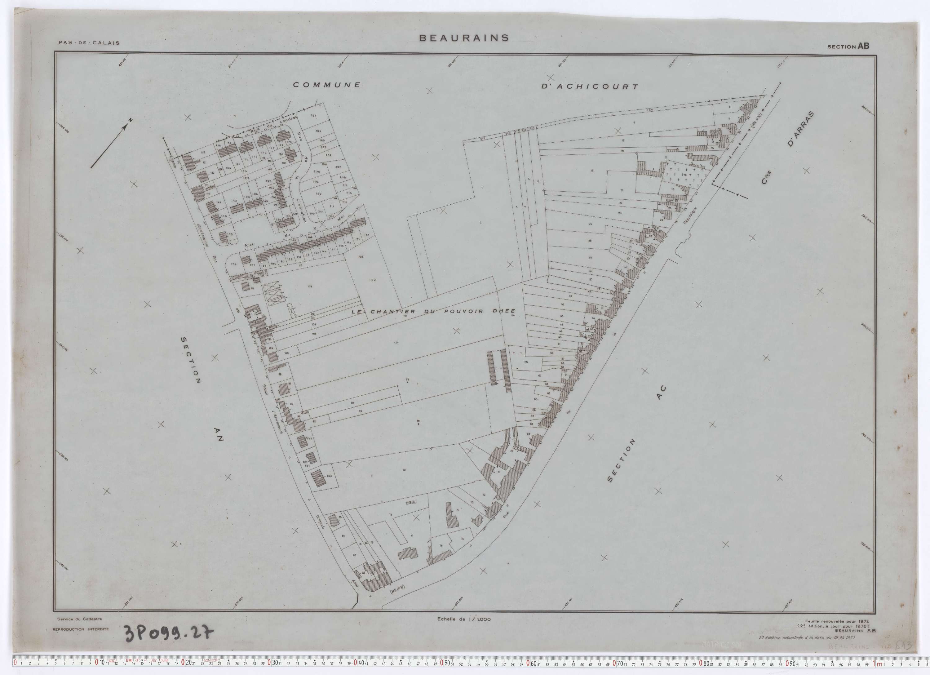 Beaurains - Section AB.