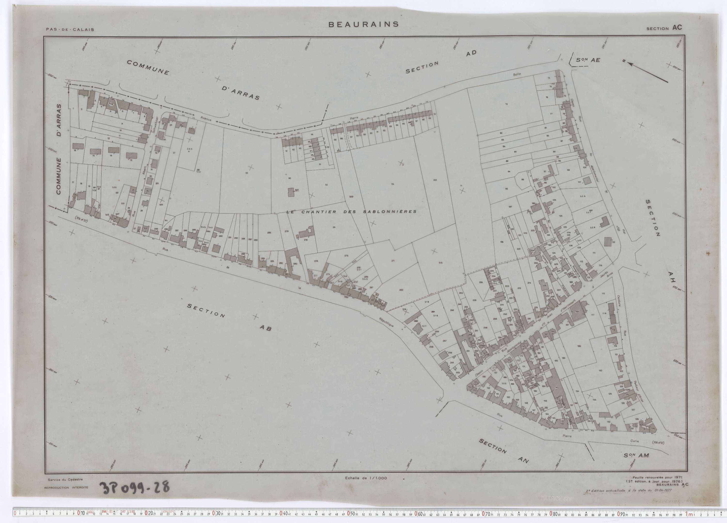 Beaurains - Section AC.