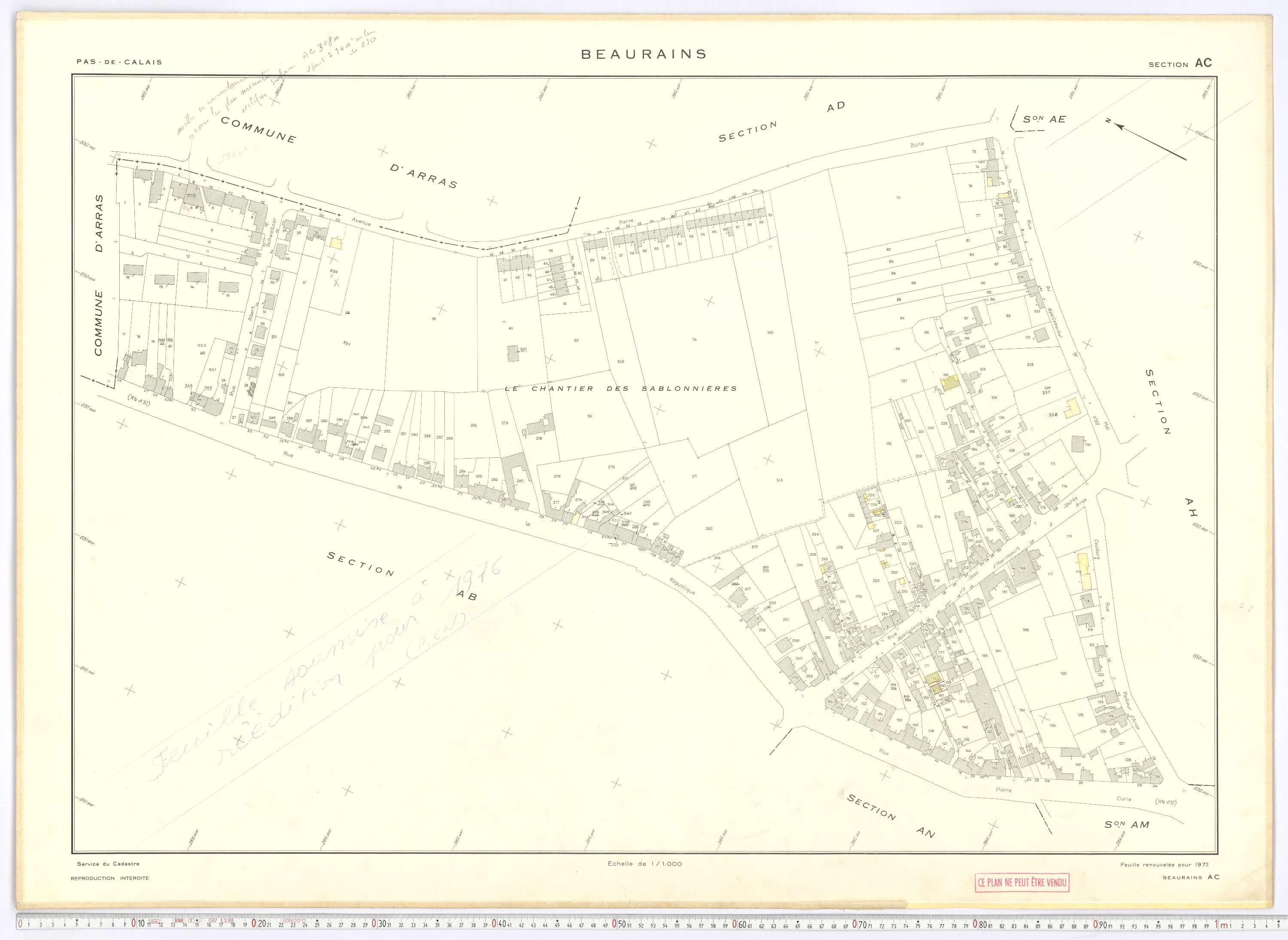 Beaurains - Section AC.
