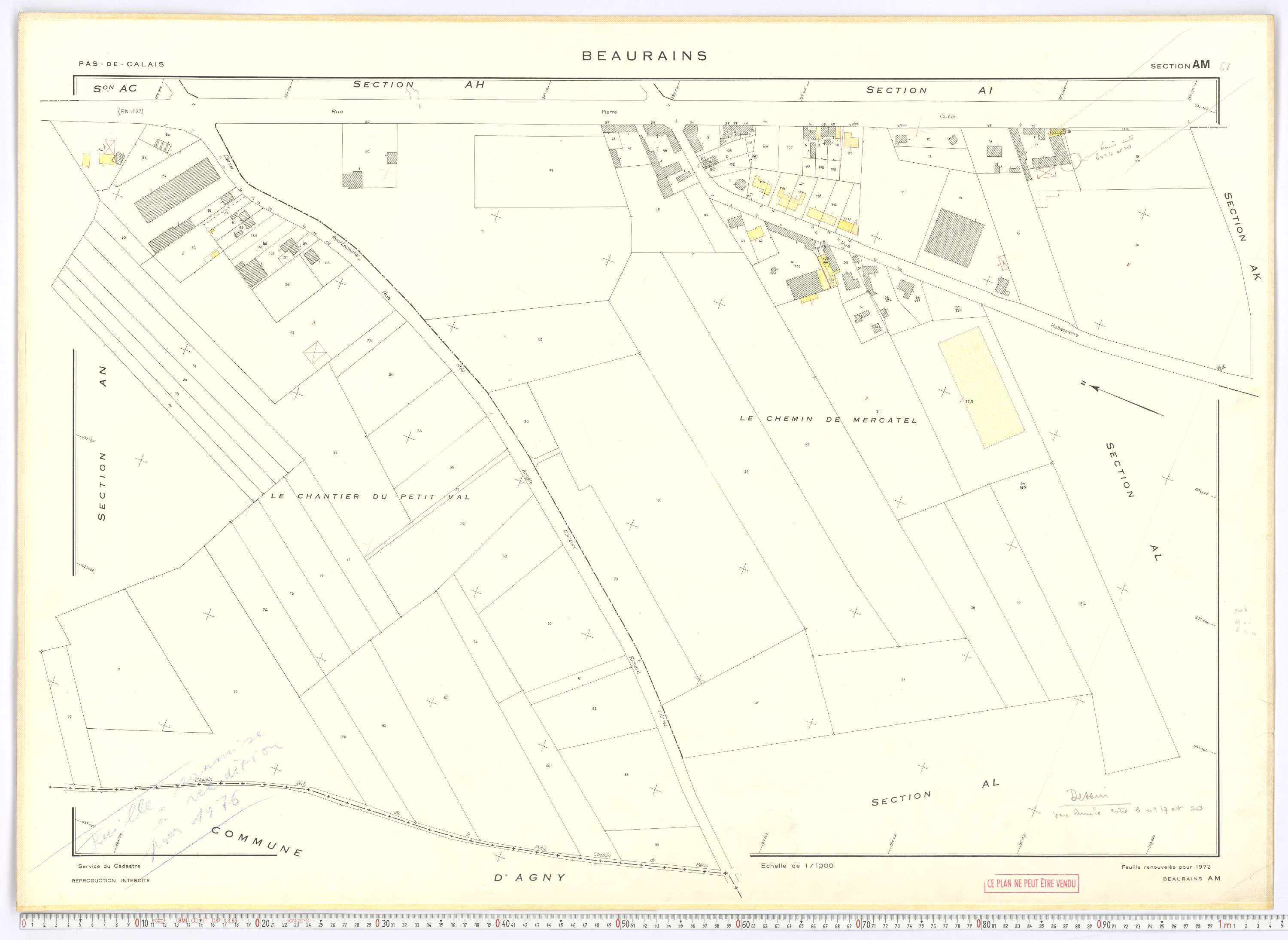 Beaurains - Section AM.